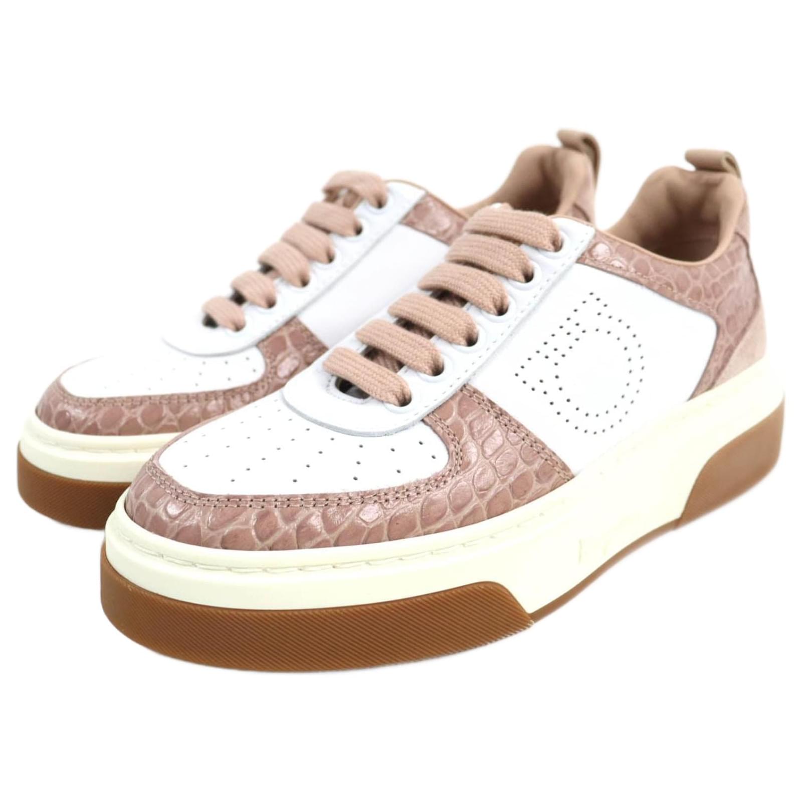 スニーカー SALVATORE FERRAGAMO Multicolor Leather Cassina Sneakers Salvatore Ferragamo CASSINA SNEAKERS - Casual Shoes