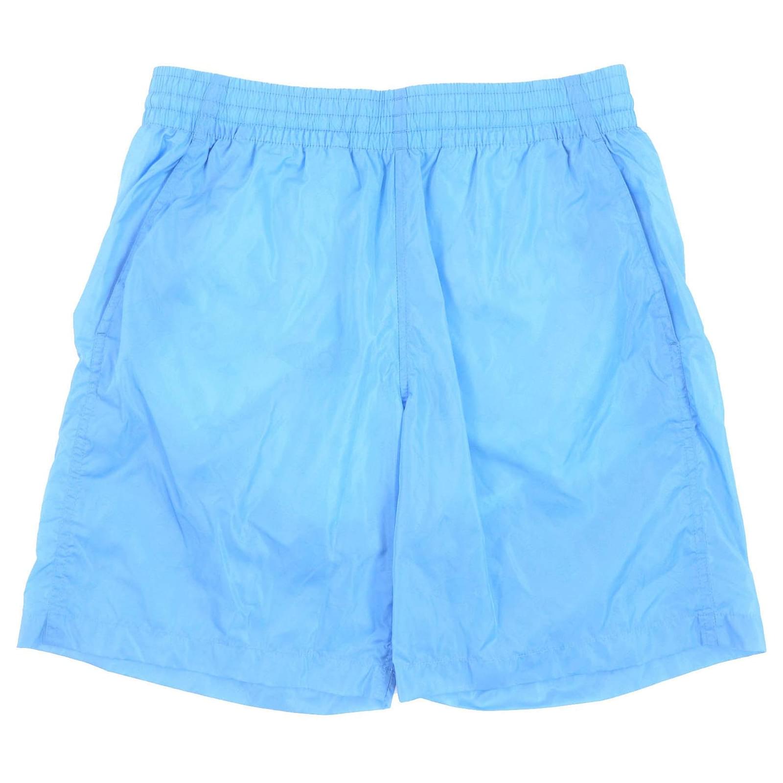 Louis Vuitton Water Monogram Board Shorts XS Light blue ref
