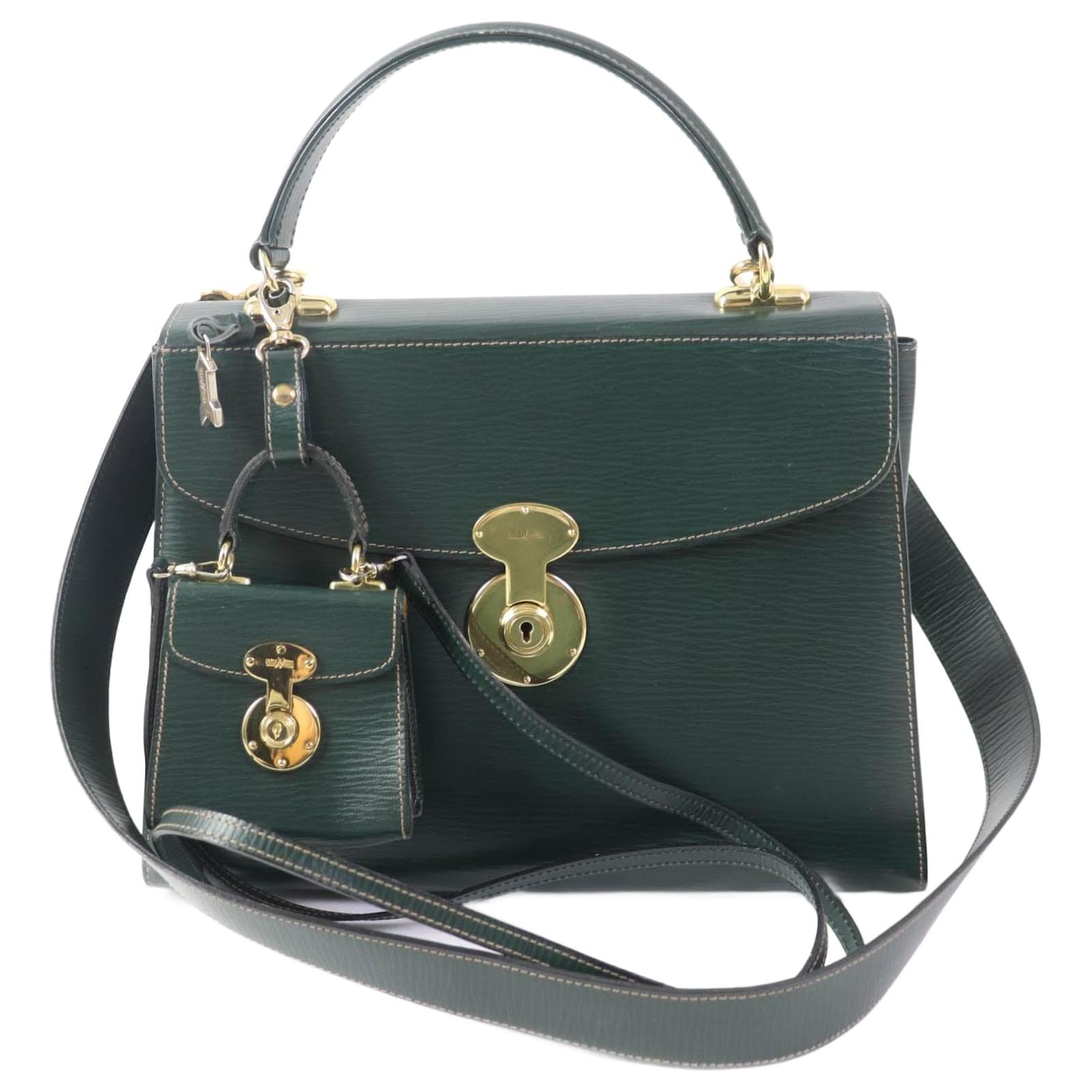 Fabulous Handtasche Goldpfeil Leder ORIGINAL Goldpfeil Handtasche