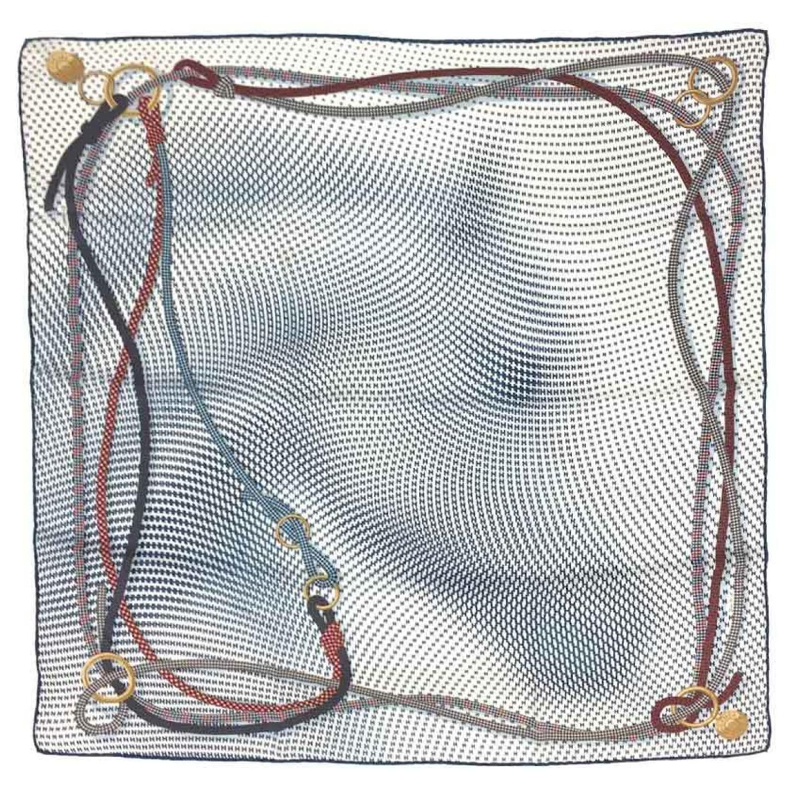 Hermes Cheval Mirage Scarf 253 HERMES エルメス スカーフ カレ70