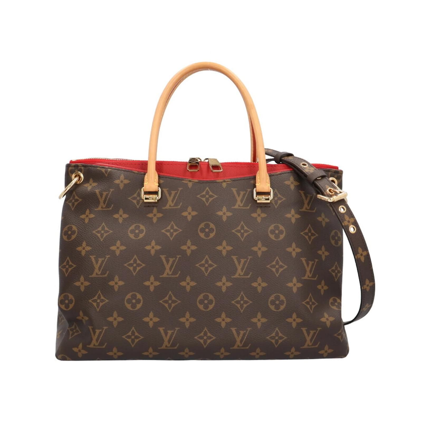 Louis Vuitton Pallas Monogram Shoulder Bag Brown Patent leather ref.1709425  - Joli Closet