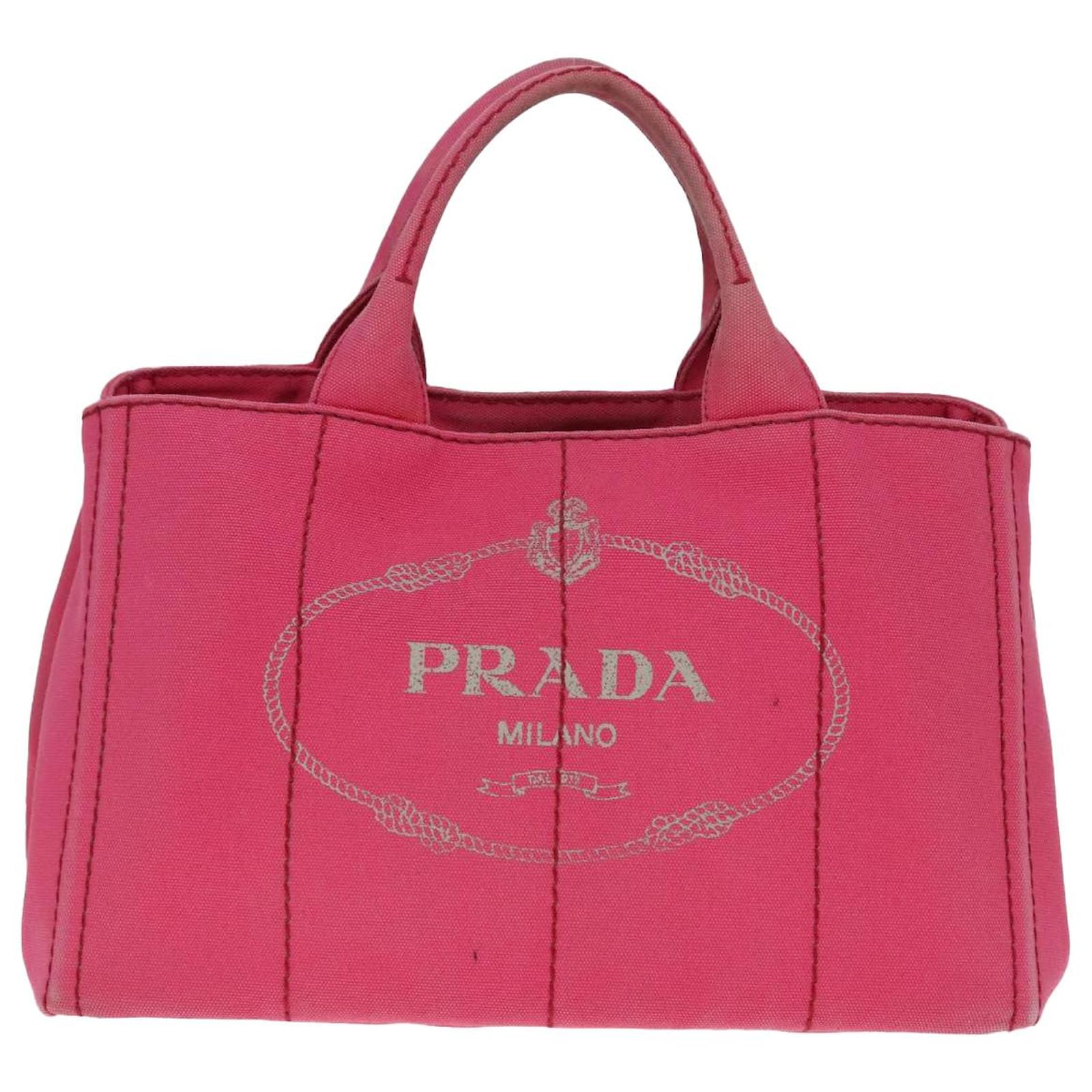 Prada Canapa Pink Denim ref.1711166 - Joli Closet