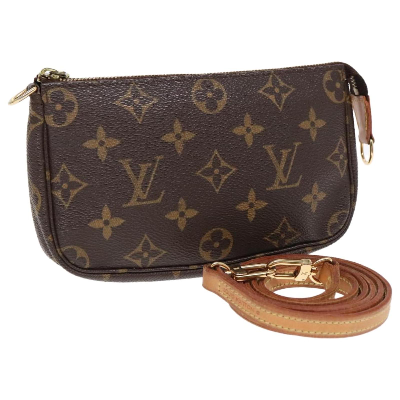 LOUIS VUITTON Monogram Mini Pochette Accessoires Pouch M58009 LV Auth 91154  Cloth ref.1712982 - Joli Closet