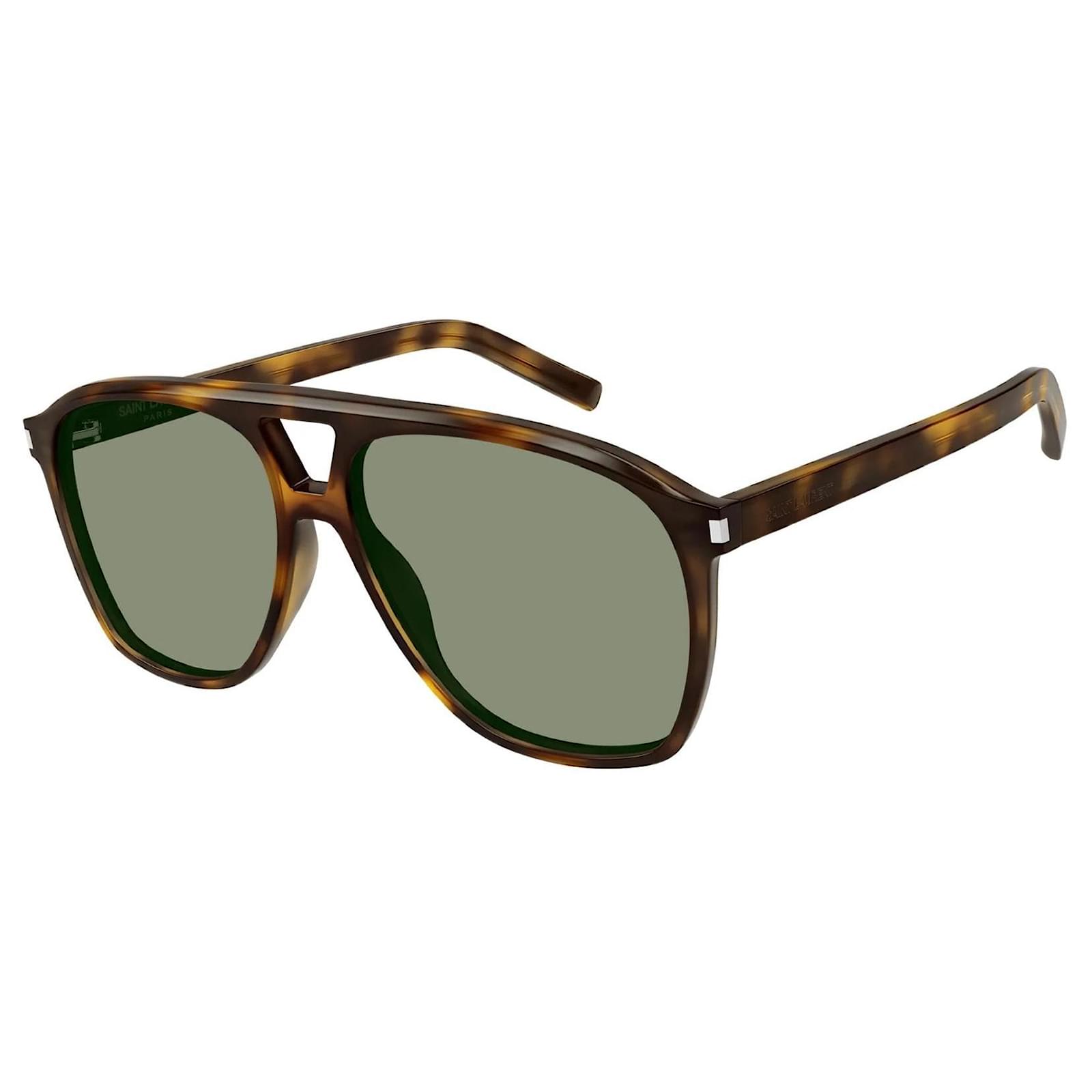 Saint Laurent New Wave line sunglasses model SL 596 002 DUNE