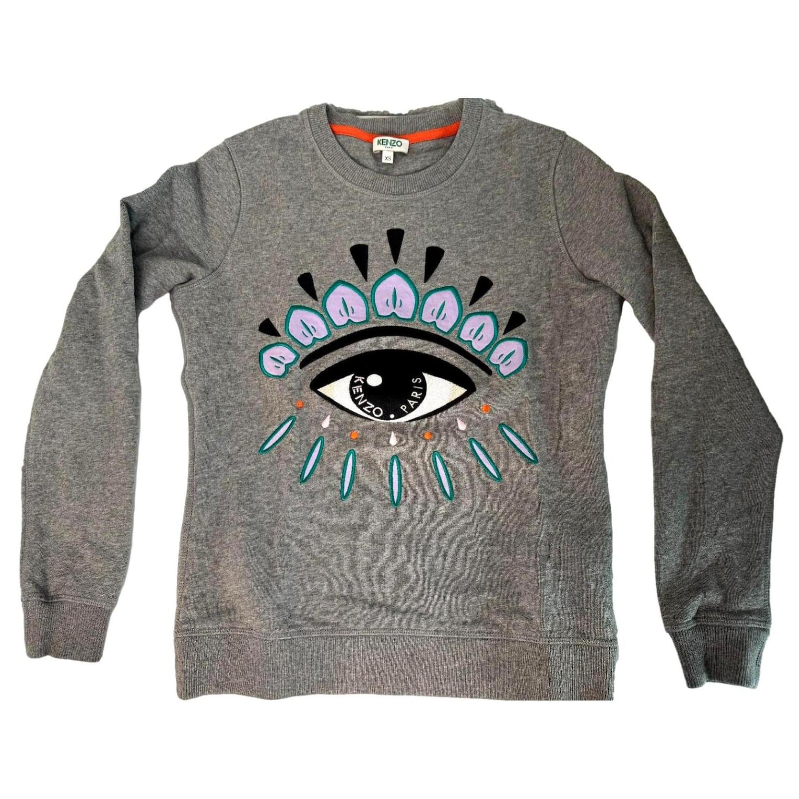 Kenzo sweatshirt grau best sale