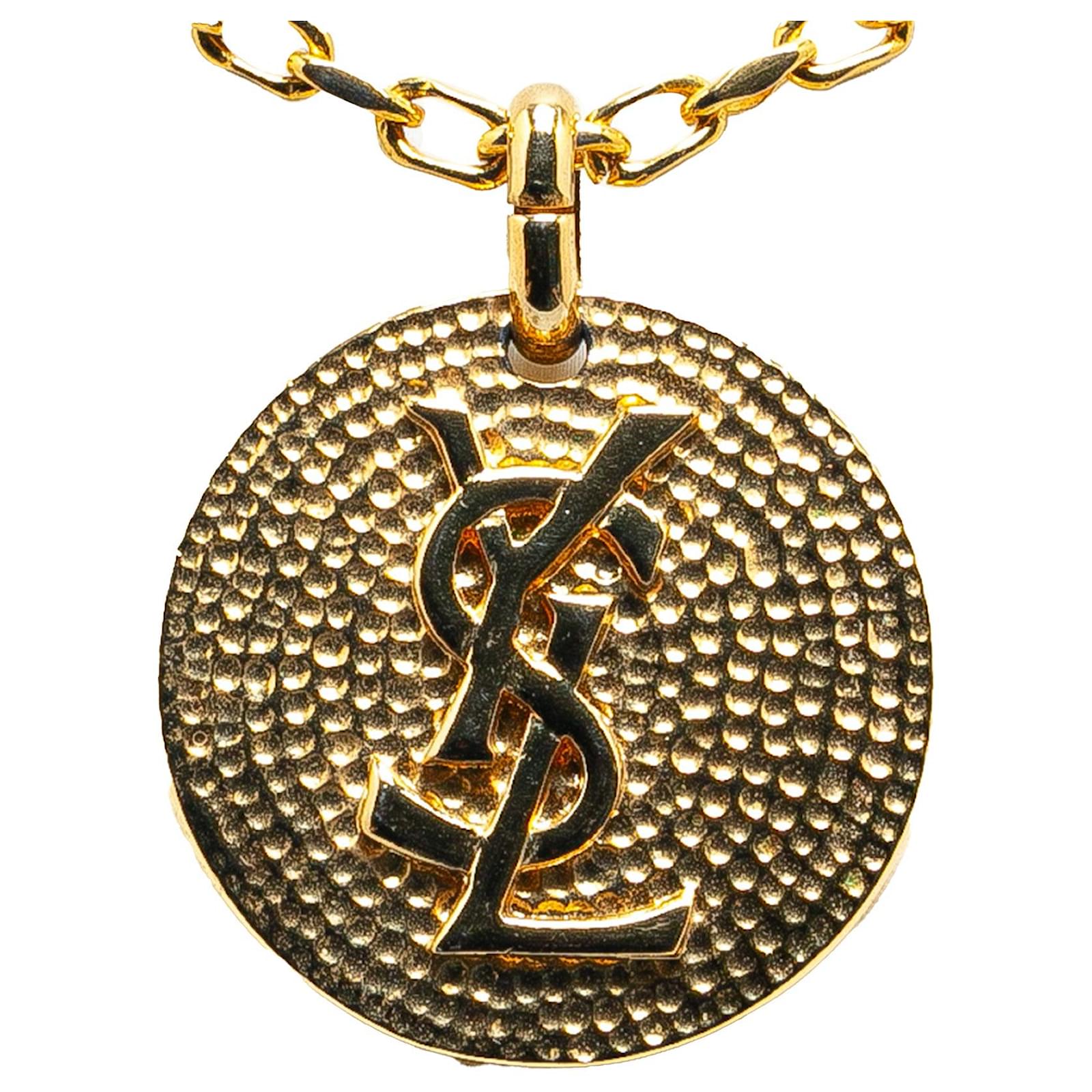 Curb Chain Necklace Yves Saint Laurent Men's Jewelry SAINT