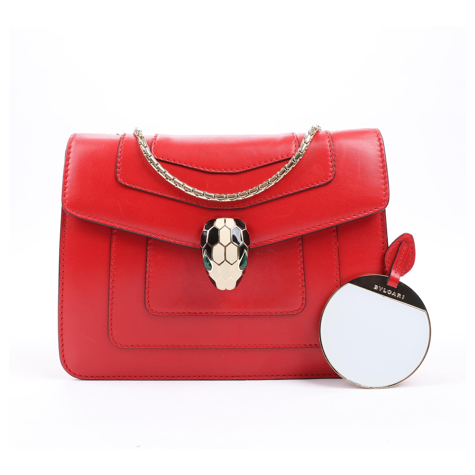 Bvlgari Serpenti Bolsos Bulgari El Corte Ingles Bag Bolso Bulgari Rojo Bolsos De Mano Bvlgari Rojo De En Cuero