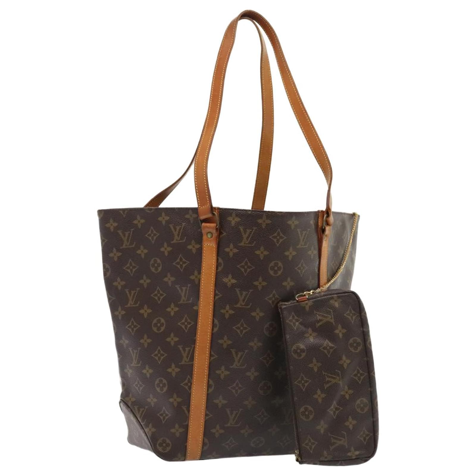 LOUIS VUITTON Monogram Sac Shopping Tote Bag M51108 LV Auth 93959 Cloth ref.1718169 Joli Closet