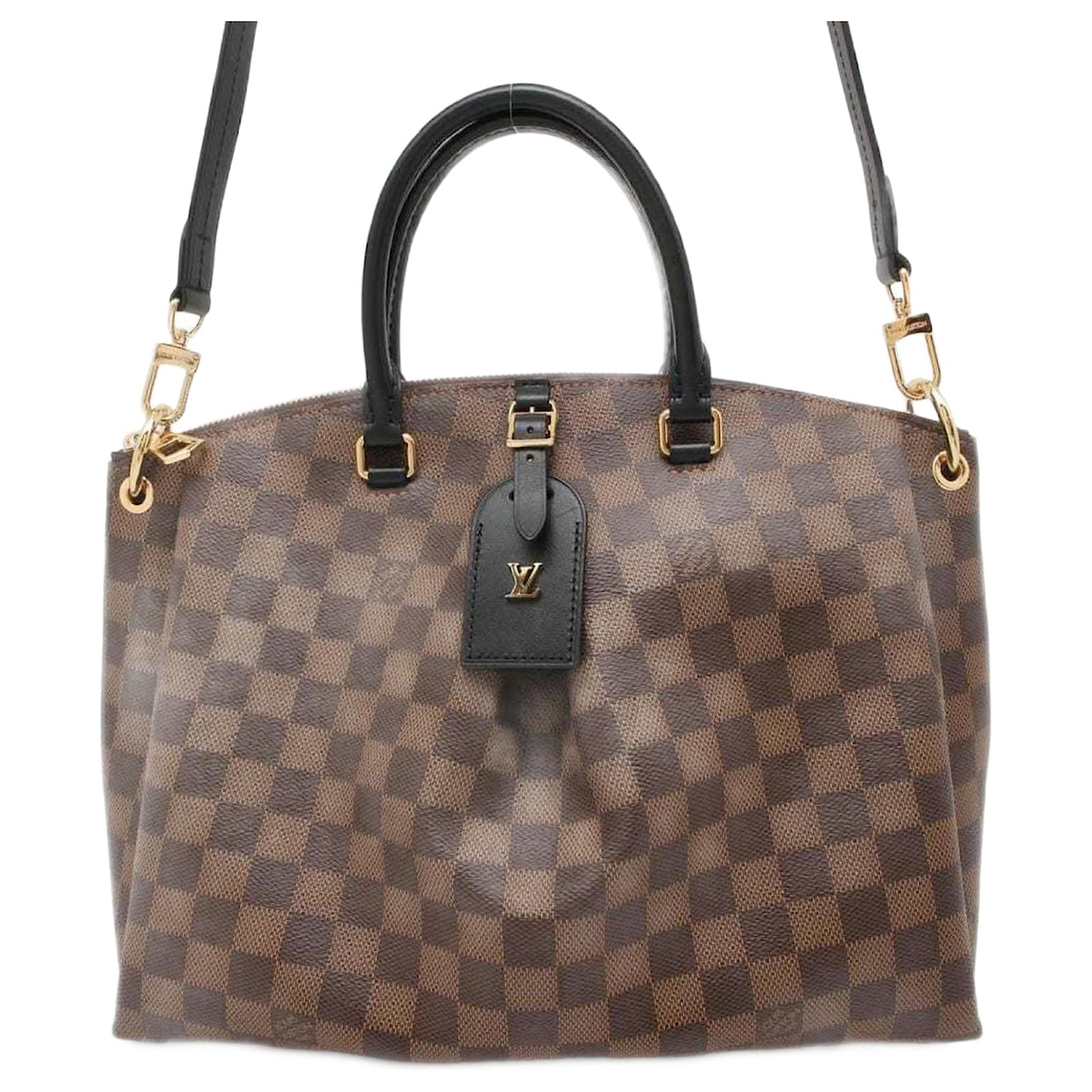 Louis Vuitton Damier Ebene Odeon MM Tote Bag