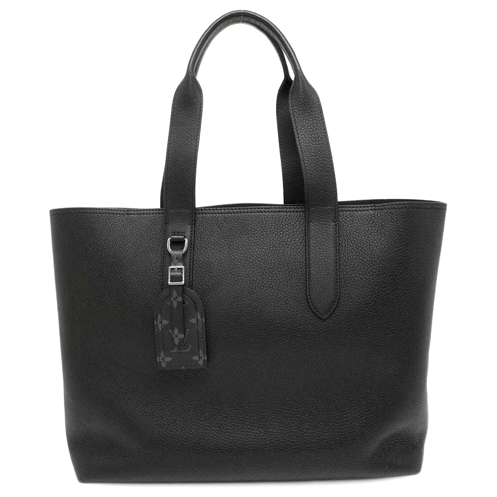 Tote Bag aus Taurillon Leder von Louis Vuitton Schwarz ref.1718460 Joli Closet