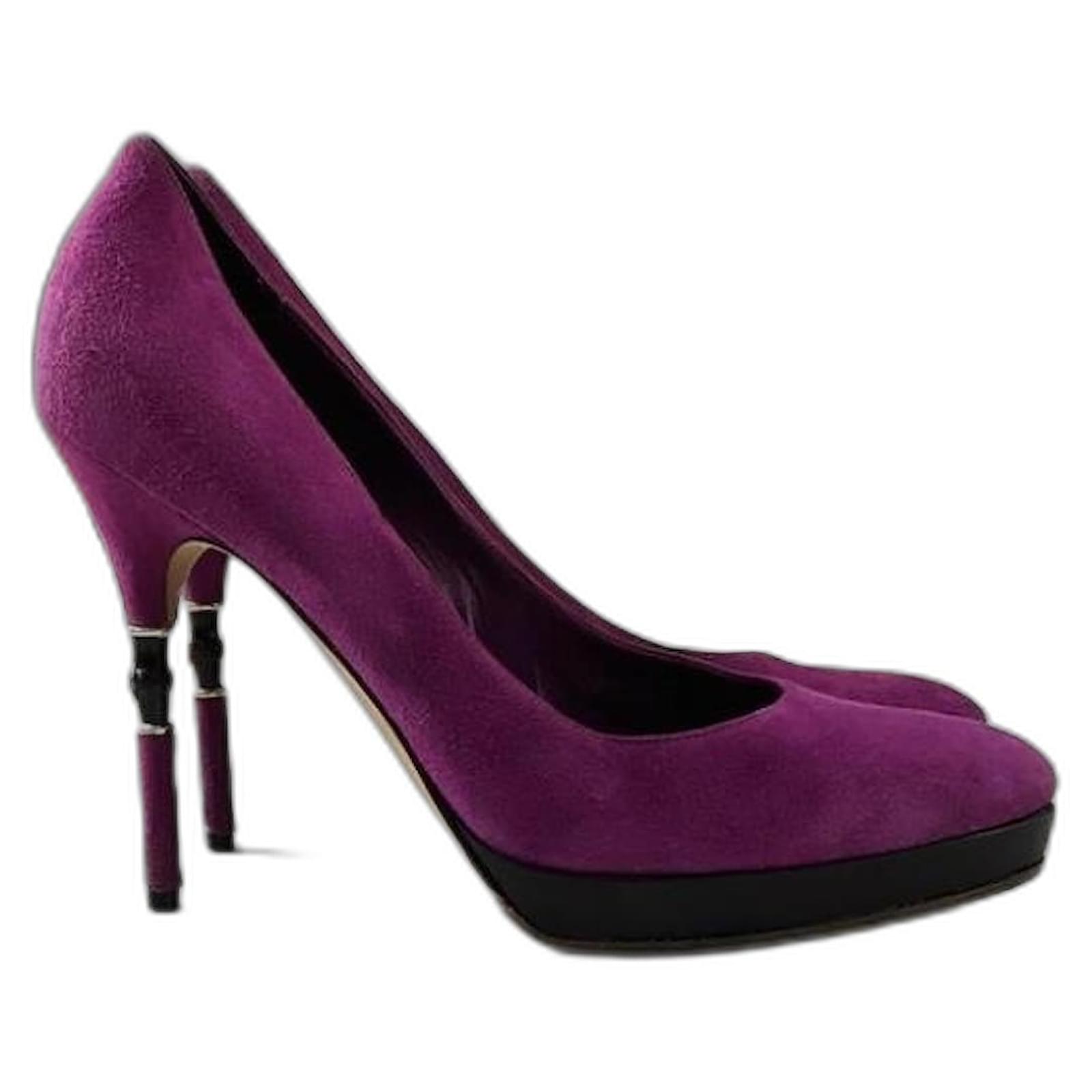 Gucci velvet heels clearance