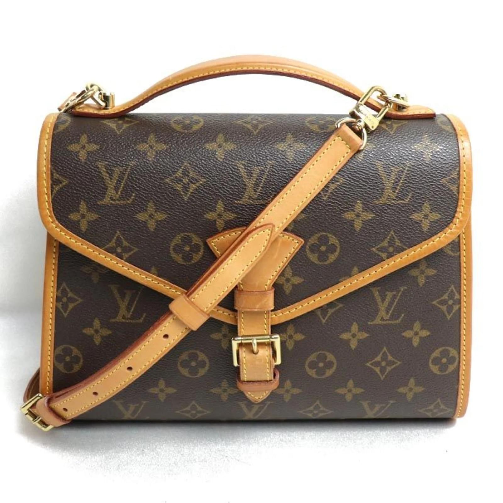 Sac à bandoulière Louis Vuitton Bel Air 2-en-1 Cuir vernis Marron  ref.1720106 - Joli Closet