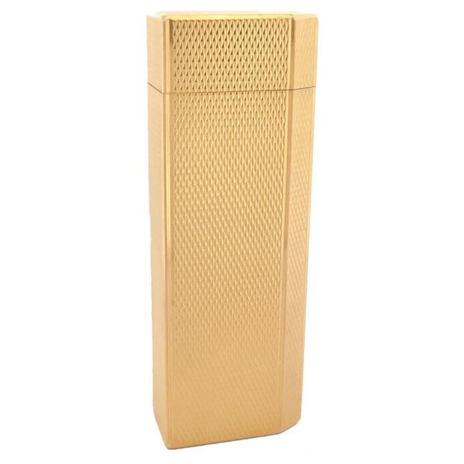 VINTAGE CARTIER MUST GUILLOCHE GOLDPLATTIERTER FEUERZEUG Golden