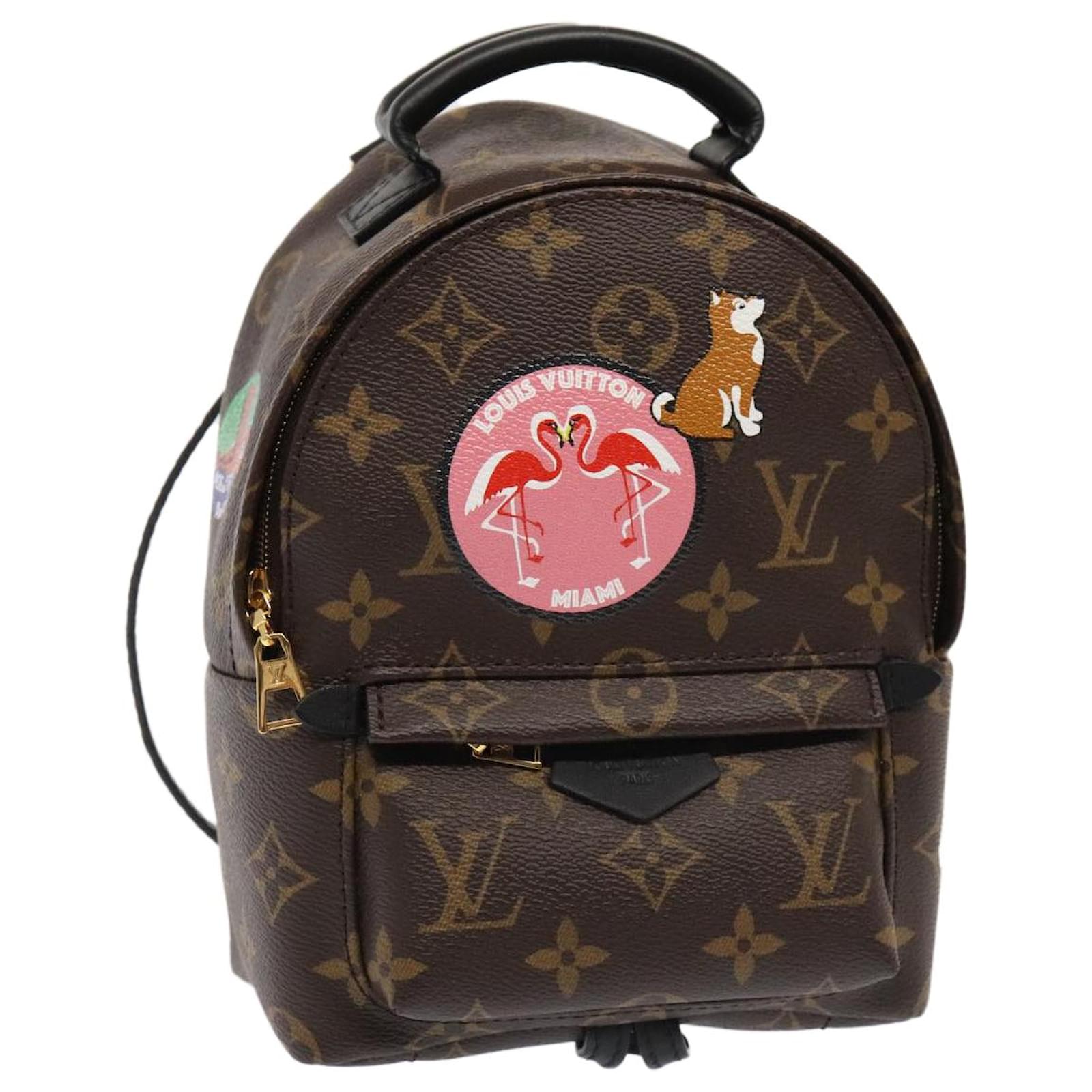 LOUIS VUITTON Sac a dos Palm Springs MINI Monogram M41562 LV Auth 51688S Toile Monogramme ref.1724505 Joli Closet