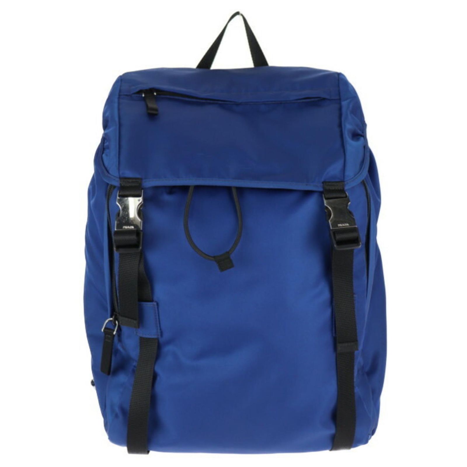 Spada Rucksack Prada Nylon Backpack Rucksack Black Blue ref.1725305 - Joli Closet