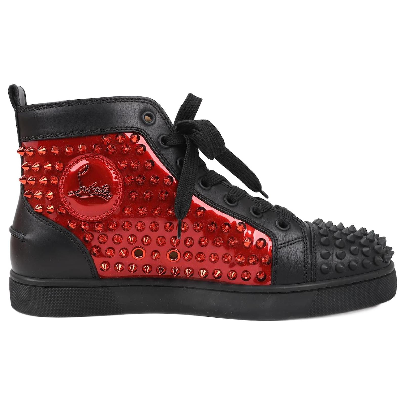 Louis Spikes Louboutin Uomo Alte Louboutin Uomo Scarpe Low Cost