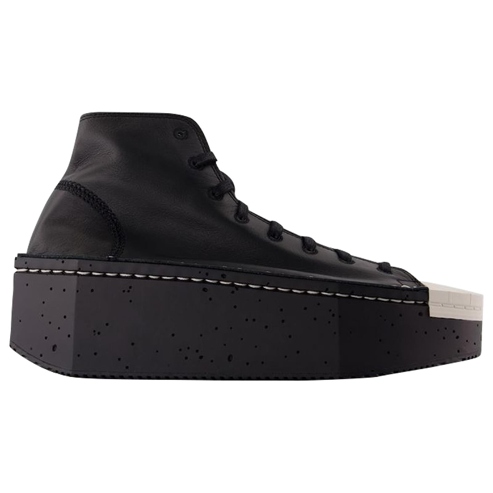 Leather Upper Y3 Shoes Women Y3 Kyasu Hi Sneakers Y-3 Leather