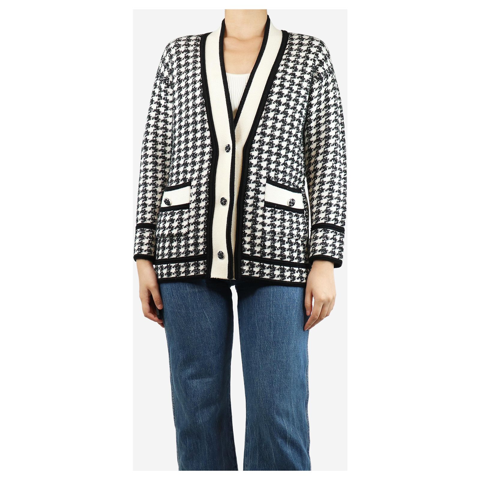 Pull Femme Claudie Pierlot Taille 1 - Noir - Occasion Très Bon état