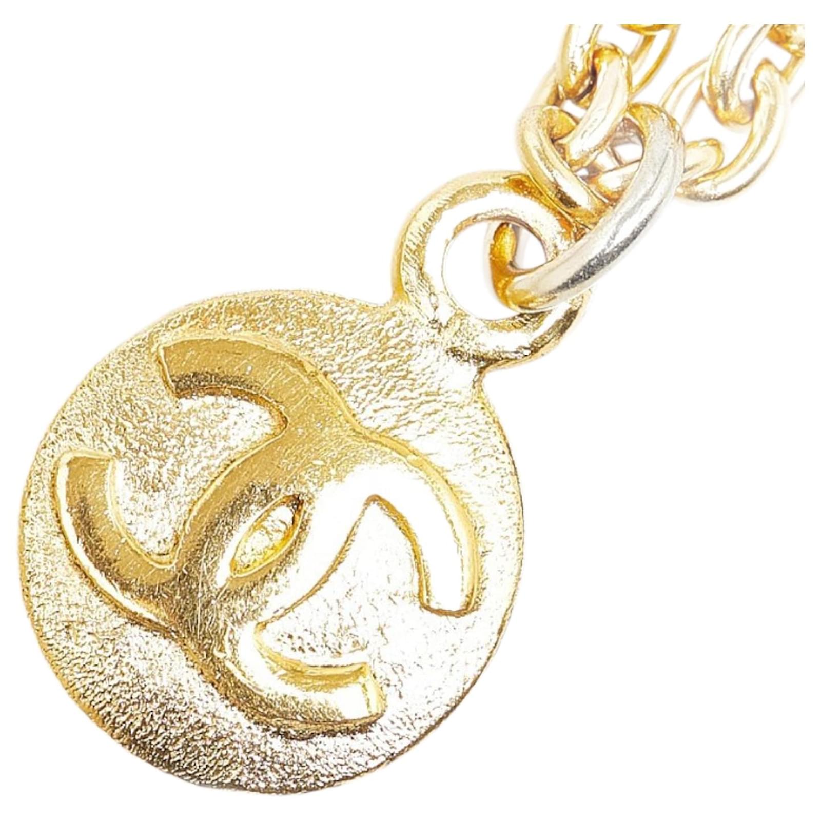 Chanel Coco Mark Chain Necklace Gold-plated ref.1727847 - Joli Closet