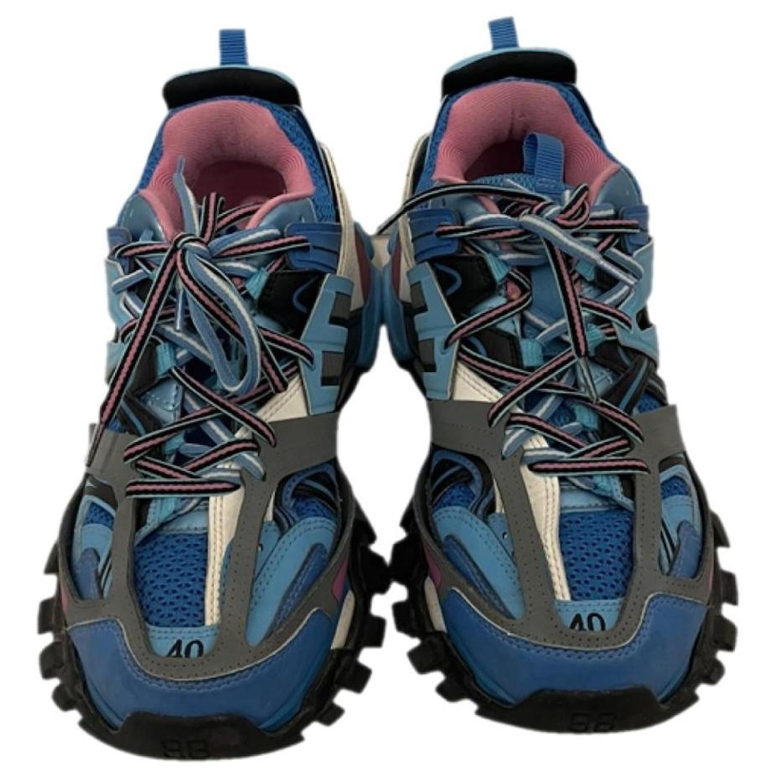 Bleu Chaussure Balenciaga Track Chaussures Balenciaga Balenciaga