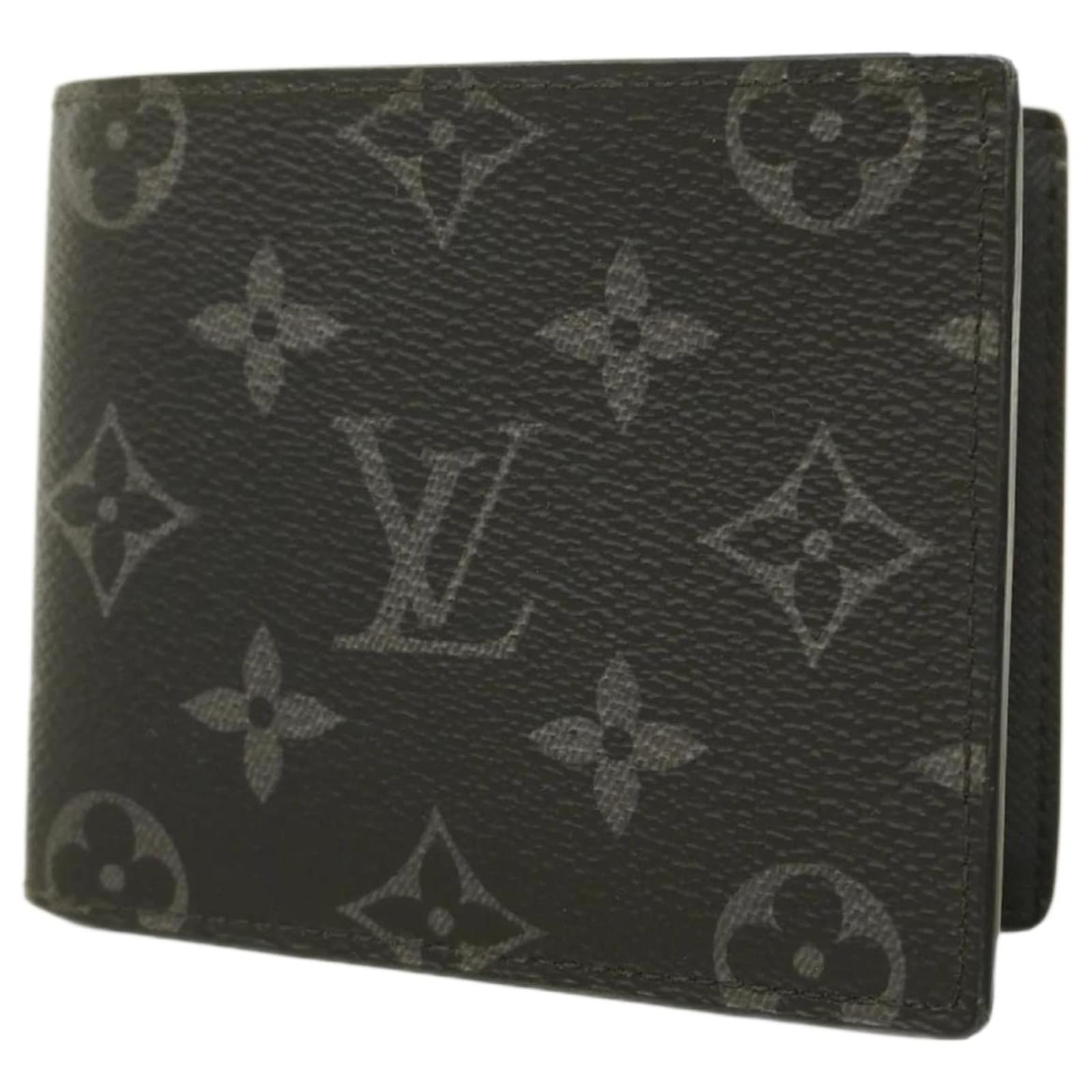 Monogram Eclipse Porta Carte Louis Vuitton Nero Porta Carte
