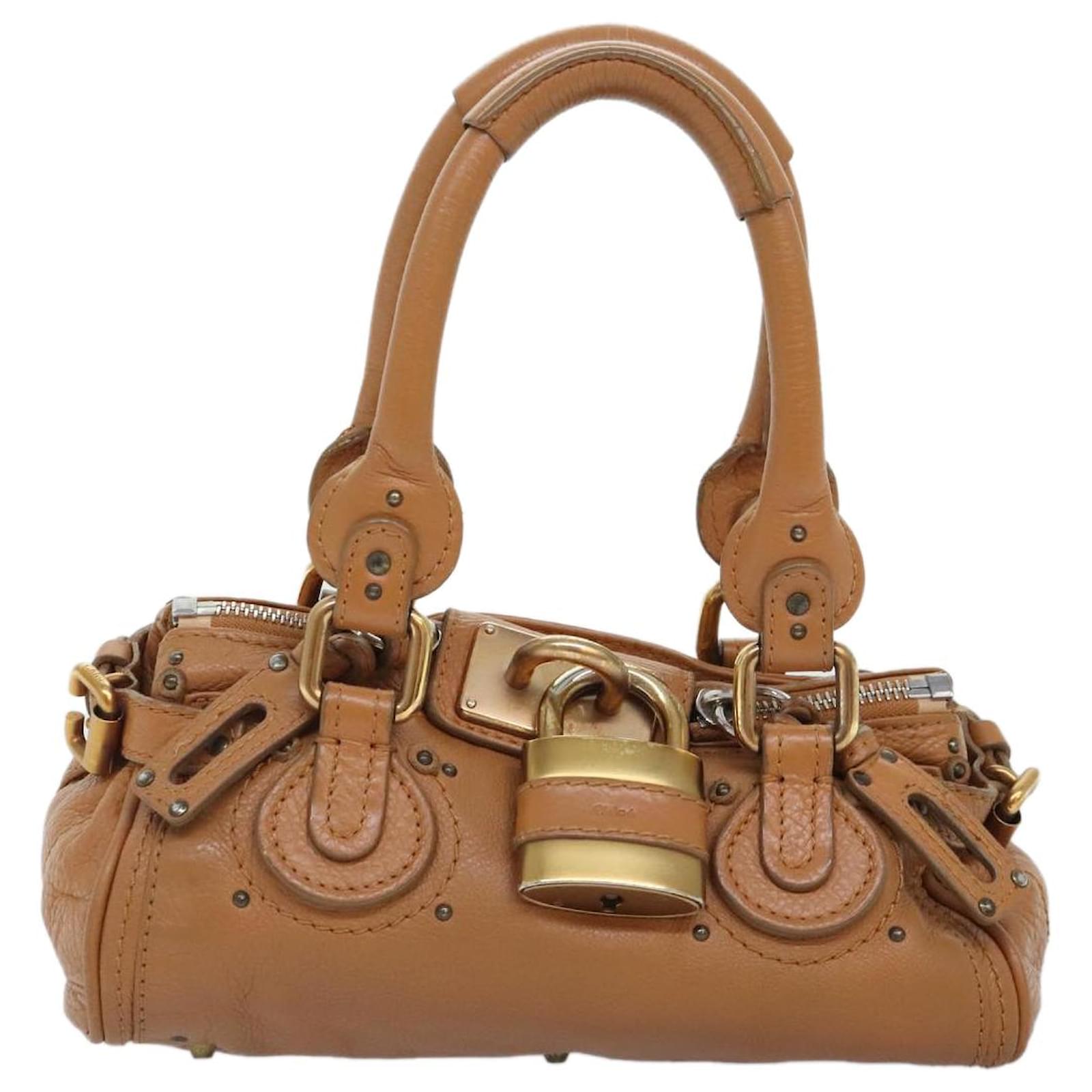 Chloé Paddington Brown Leather ref.1729060 - Joli Closet