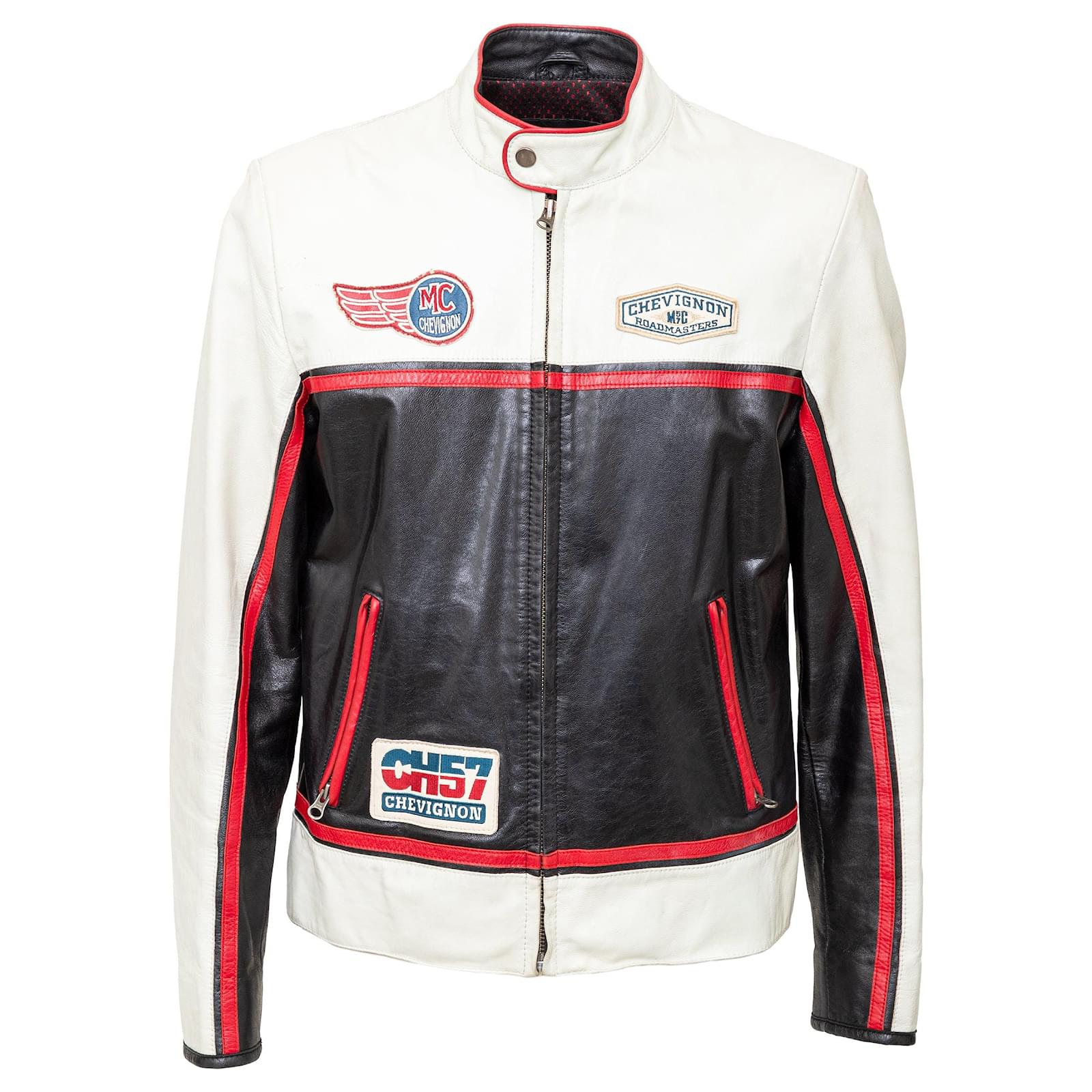 Autre Marque Chevignon Biker Leather Jacket Multiple colors