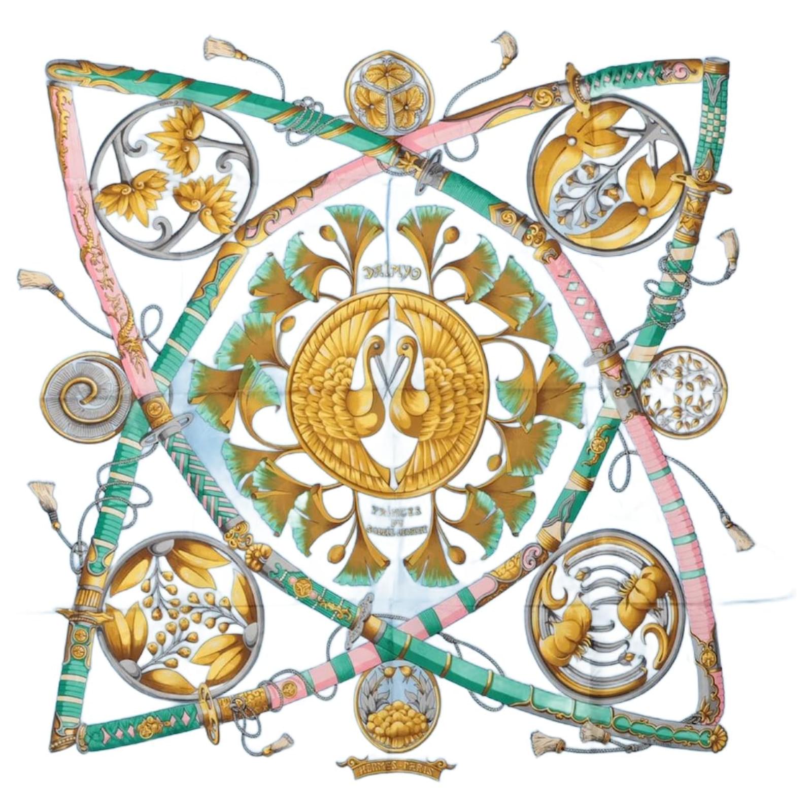 Daimyo HERMES◇カレ90/DAIMYO PRINCES DUSOLEIL LEVANT/スカーフ