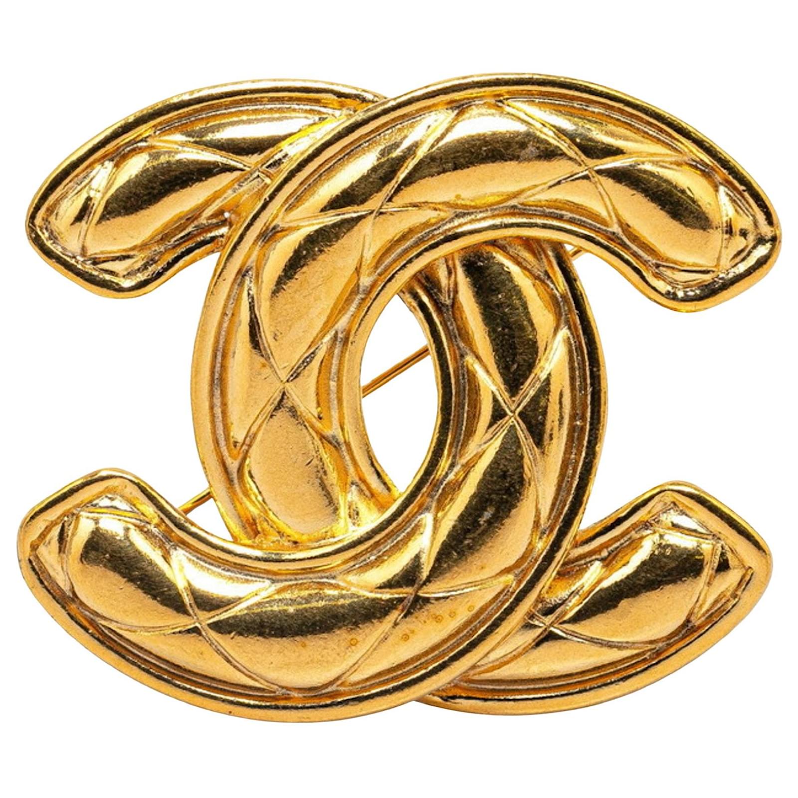 Chanel Coco Mark Golden Gold-plated ref.1730944 - Joli Closet