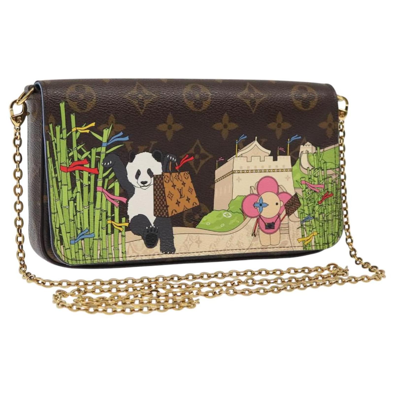 LOUIS VUITTON Monogram Vivienne Pochette Felice Shoulder Bag