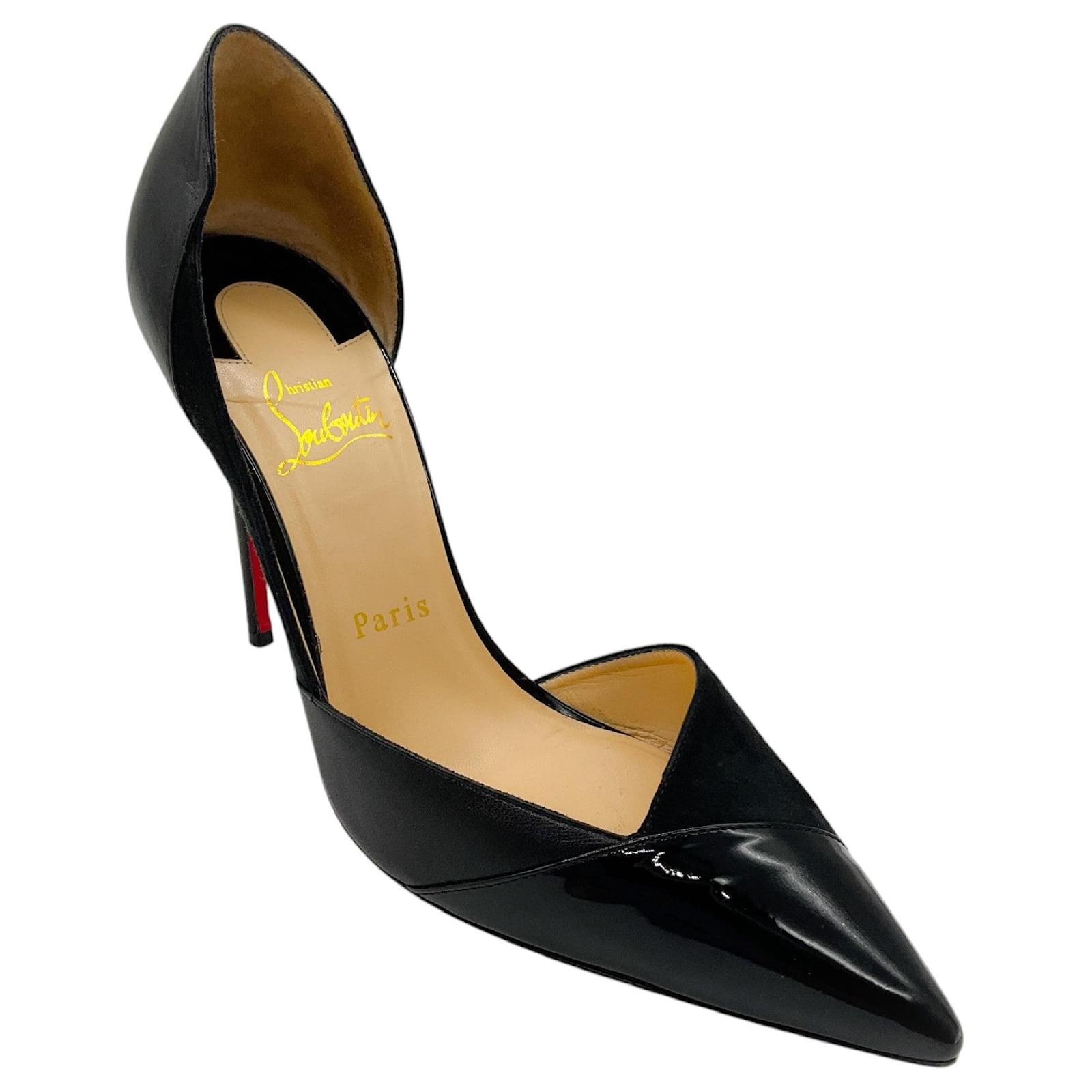 Escarpins Verni Louboutin Escarpin Louboutin Talon Aiguille Paire