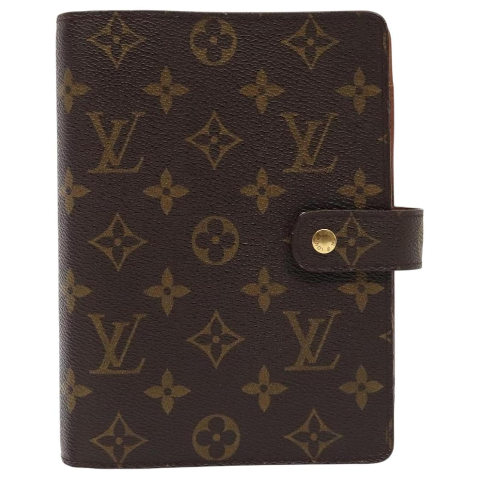Louis Vuitton Agenda cover Brown Cloth ref.1732268 - Joli Closet