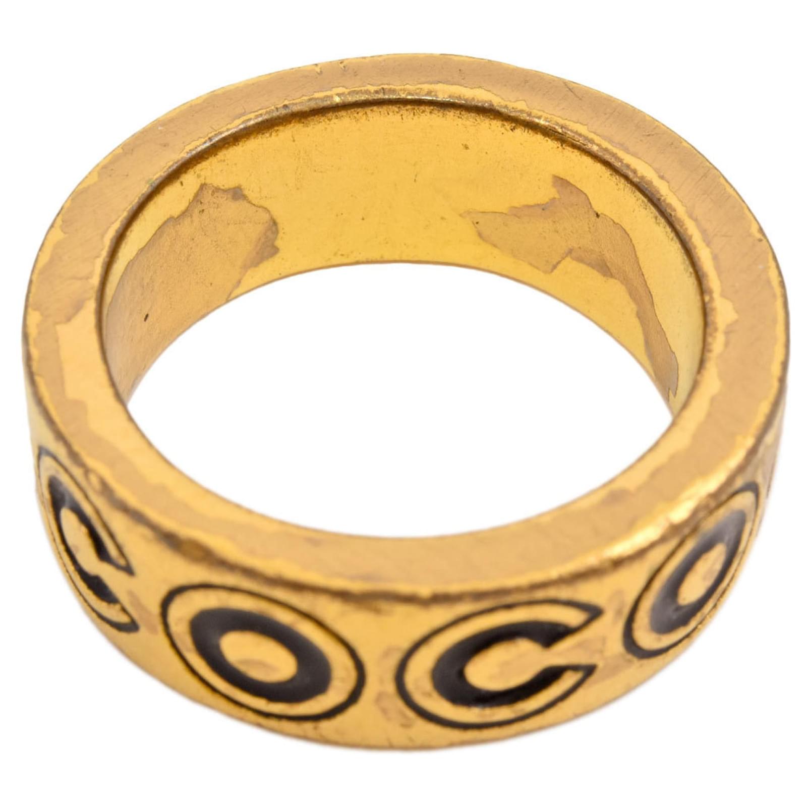 Chanel Coco Mark Golden Gold-plated ref.1732459 - Joli Closet