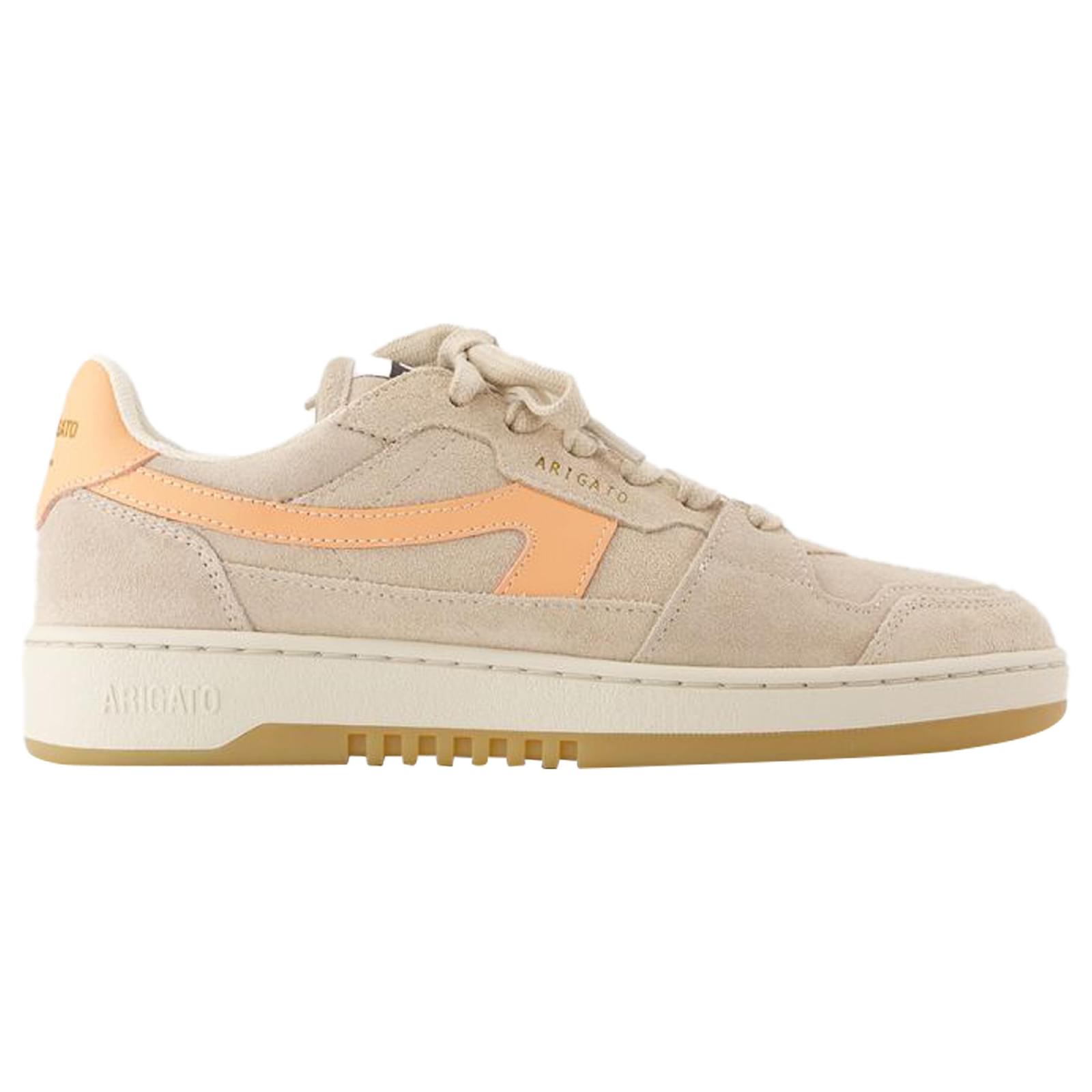 スニーカー Dice A Sneakers - Axel Arigato - Leather - Beige/Orange Dice A Sneakers - Axel Arigato - Leather - Beige/Orange