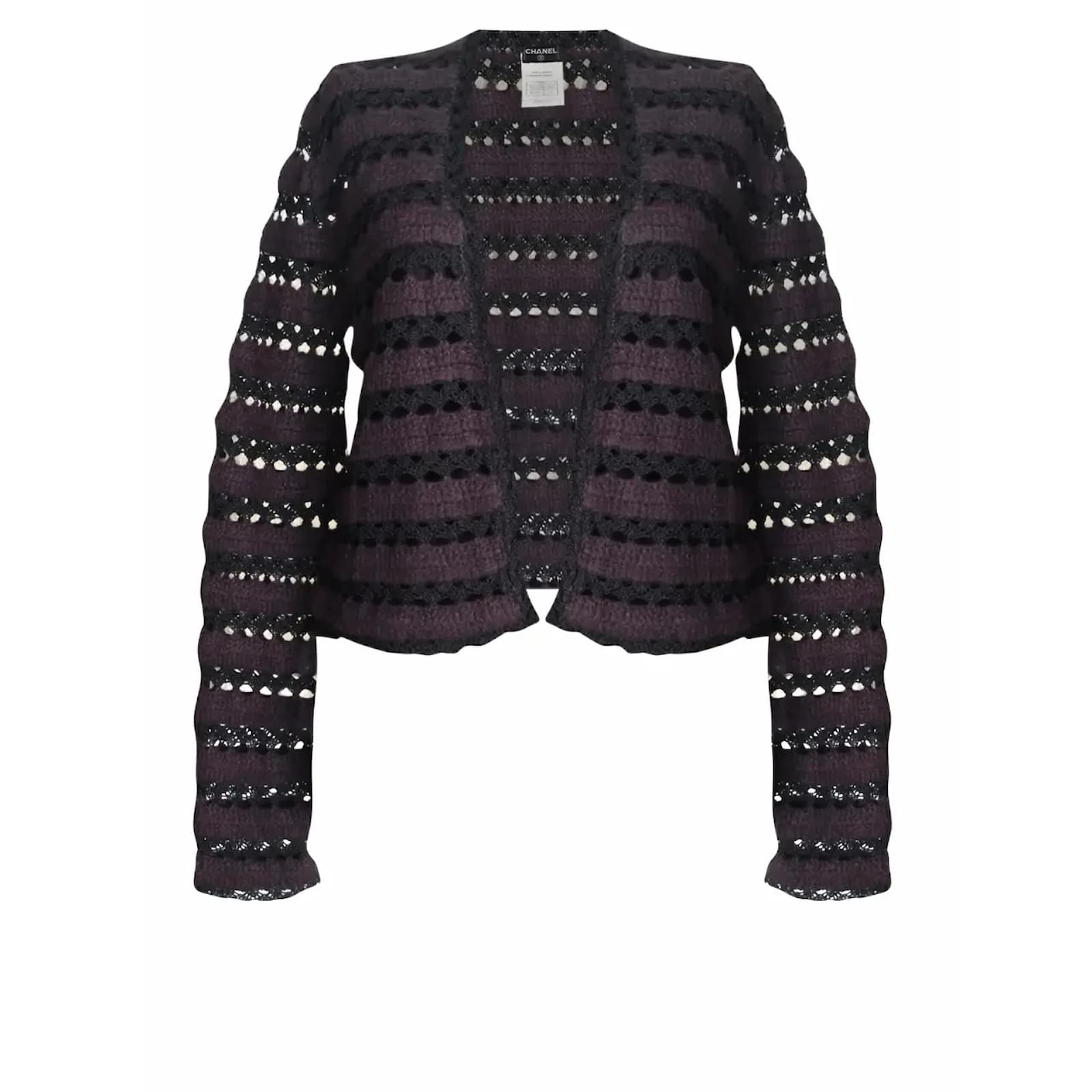 CHANEL 02A 2002-2003 Otoño RTW cárdigan top conjunto Karl