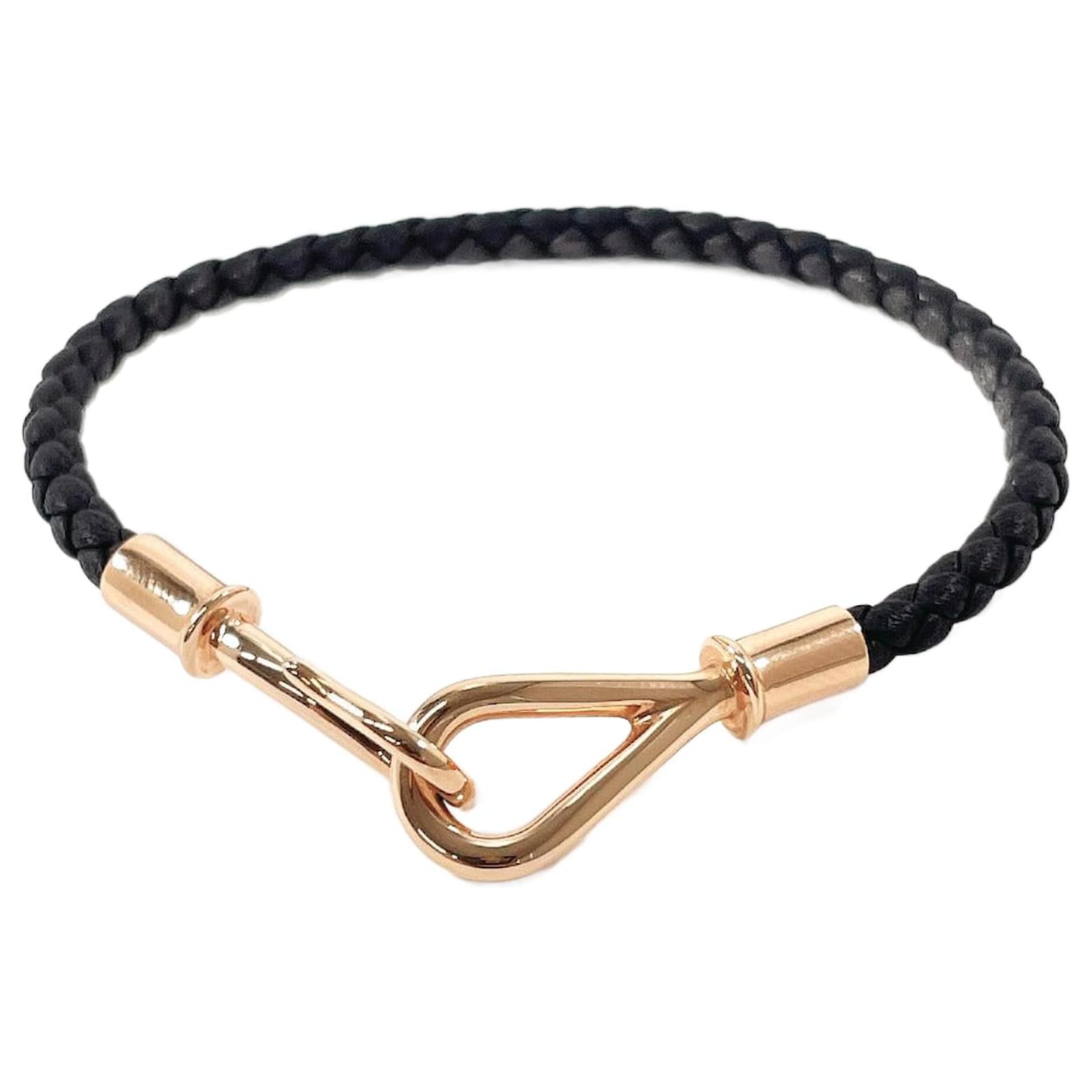 Hermes Jumbo H Armband Vaux Swift GP Schwarz