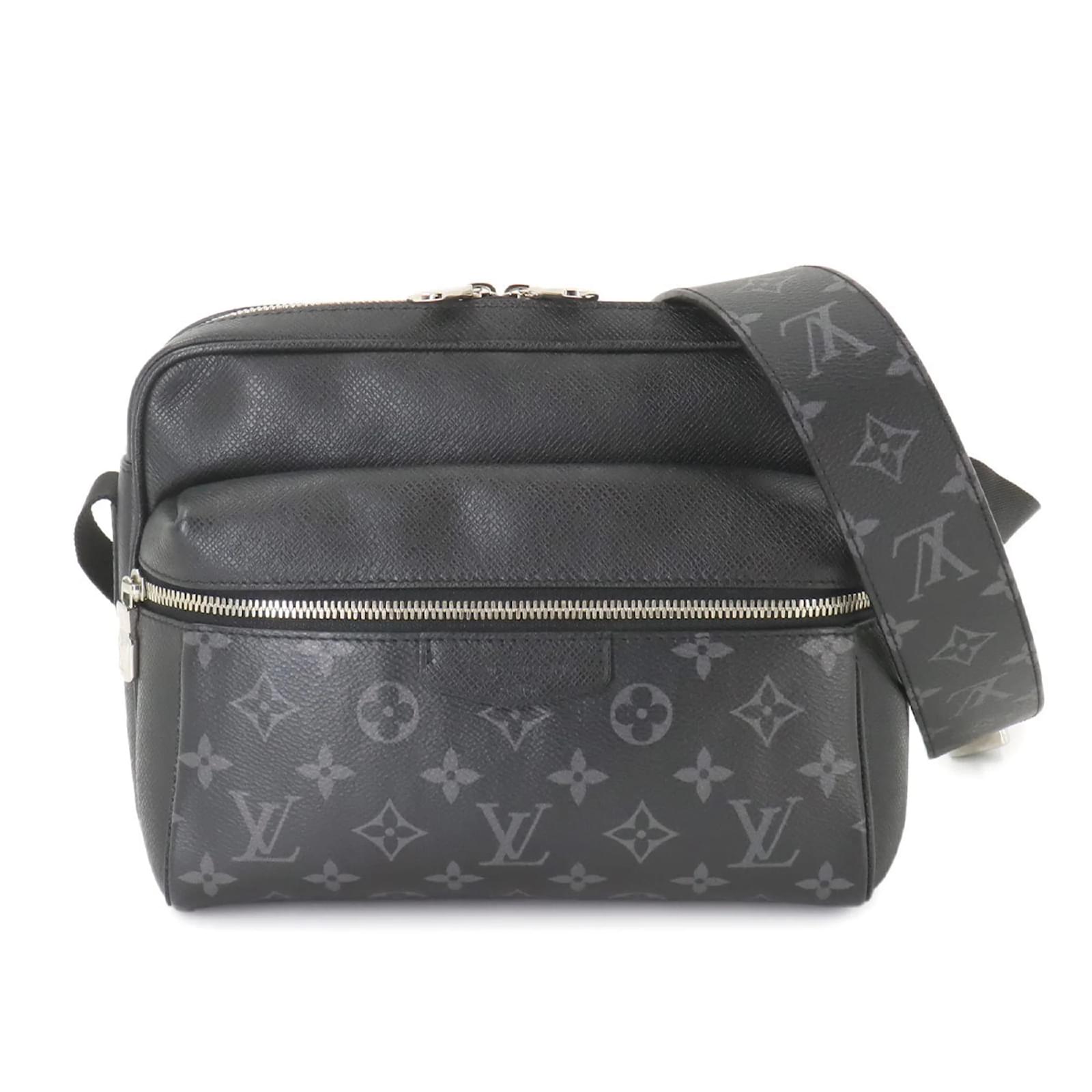 Louis Vuitton Taigarama Outdoor PM Shoulder Bag Noir Black Louis Vuitton Taigarama Outdoor PM Shoulder Bag Noir Black