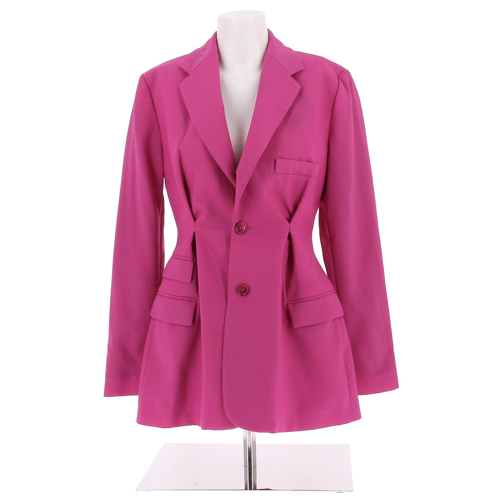 Womens Jacket Jacquemus Pink Jacket Second-Hand Jacquemus Pink