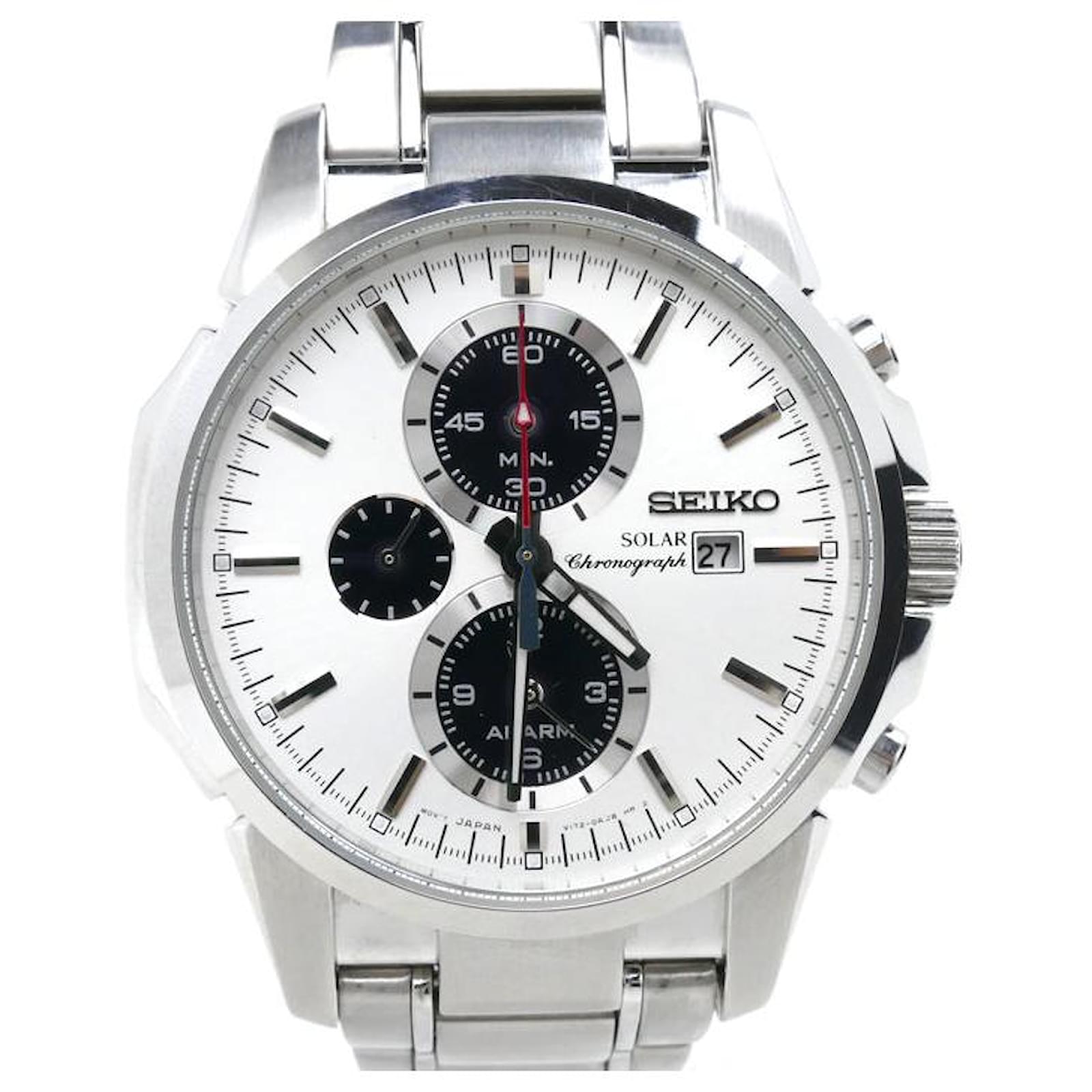 Autre Marque Seiko Solar Chronograph Watch V172-0AF0 ref