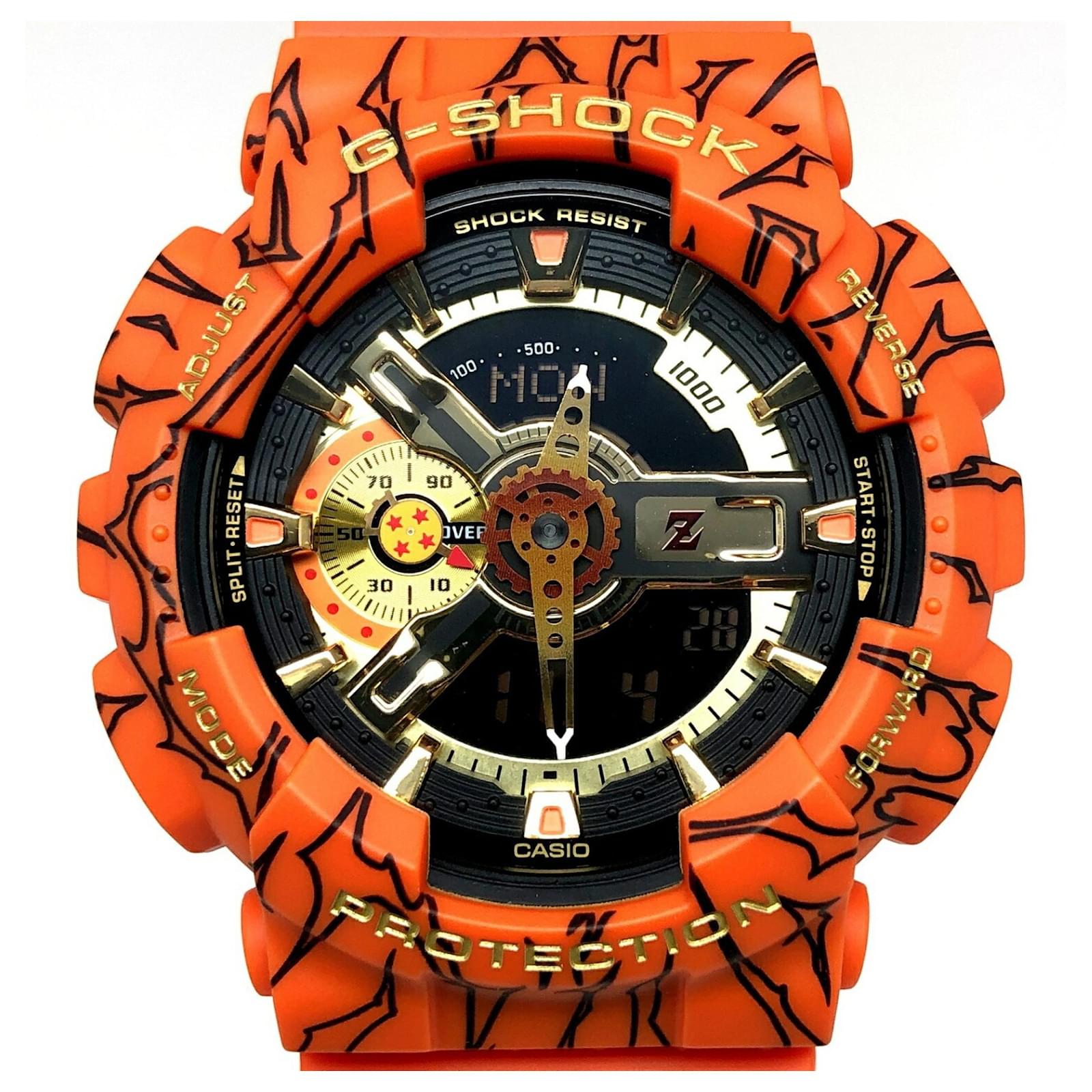 Ga 110jdb Dragon Ball Z Casio Watch Ga 110jdb G Shock Goku Watch