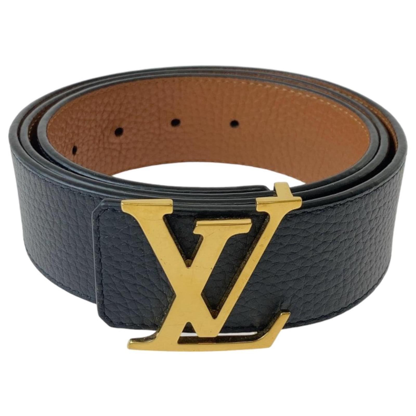 (C041705) LOUIS VUITTON ルイヴィトン ベルト M9151 Louis Vuitton Leather Reversible Belt M9151 Black ref.JC1747922