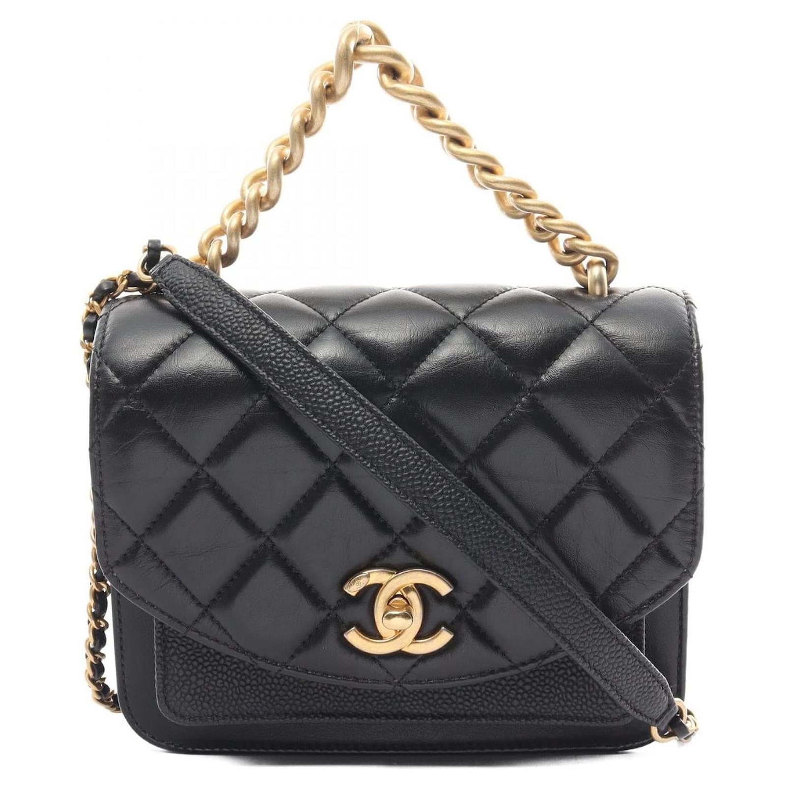 Chanel Matelasse Leather Shoulder Bag Black ref.1748146 - Joli Closet