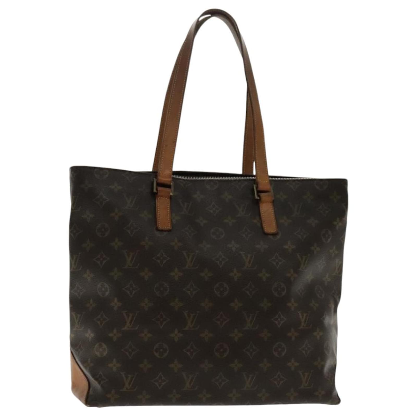 LOUIS VUITTON Monogram Cabas Mezzo Tote Bag M51151 LV Auth 94375 Cloth  ref.1749090 - Joli Closet