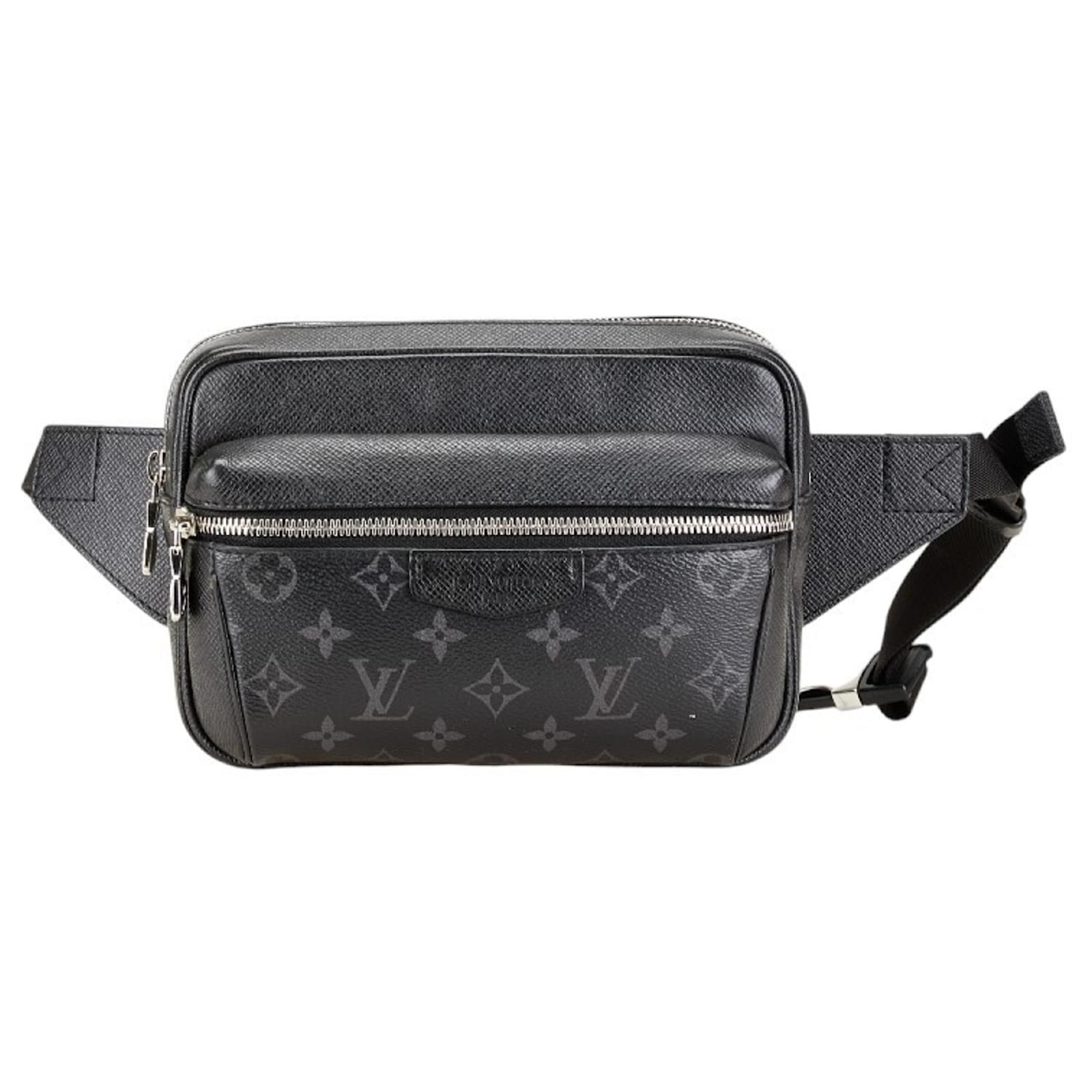 Monogram Eclipse Louis Vuitton Bauchtasche Grau Herren Louis