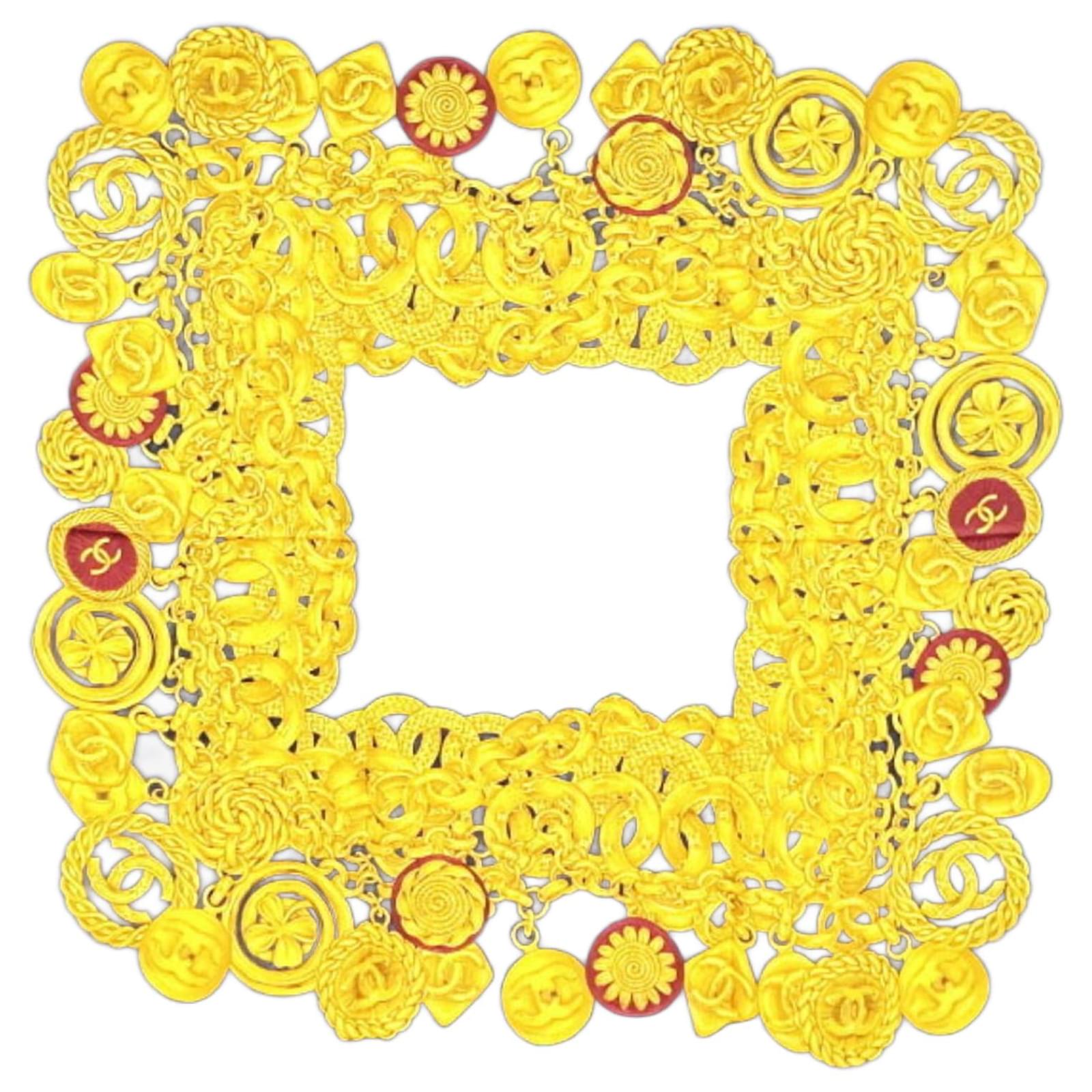 CHANEL 25S SCARF 140 IN SILK 735805