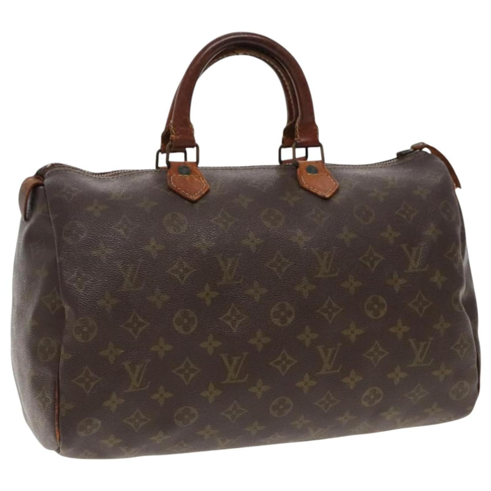 LOUIS VUITTON Handtasche Monogram Speedy 35 Vintage M41524 LV Auth bs18285 Monogramm Leinwand ref.1757519 Joli Closet