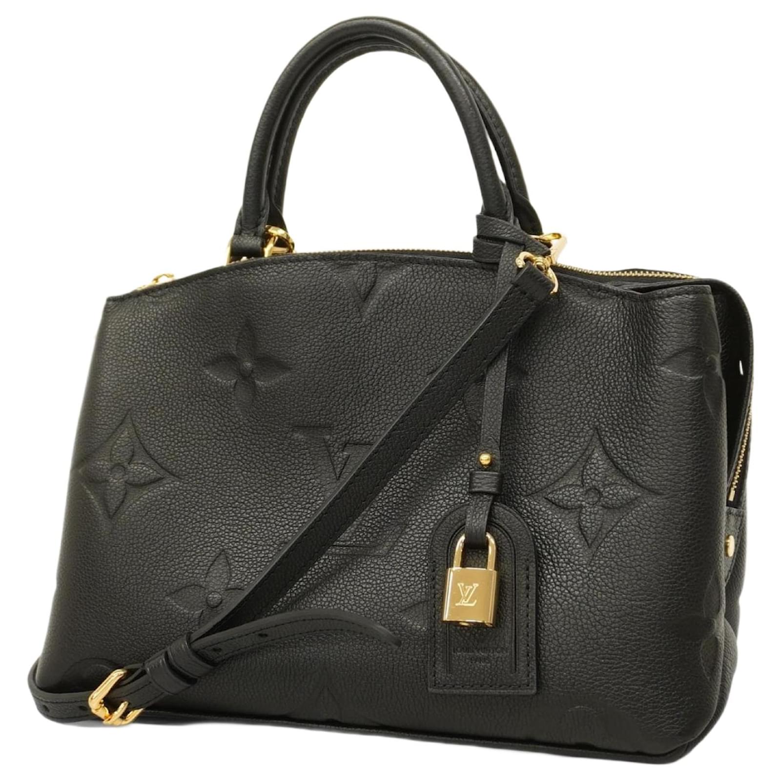 Bolso Petit Palais PM en Monogram Empreinte Louis Vuitton Negro