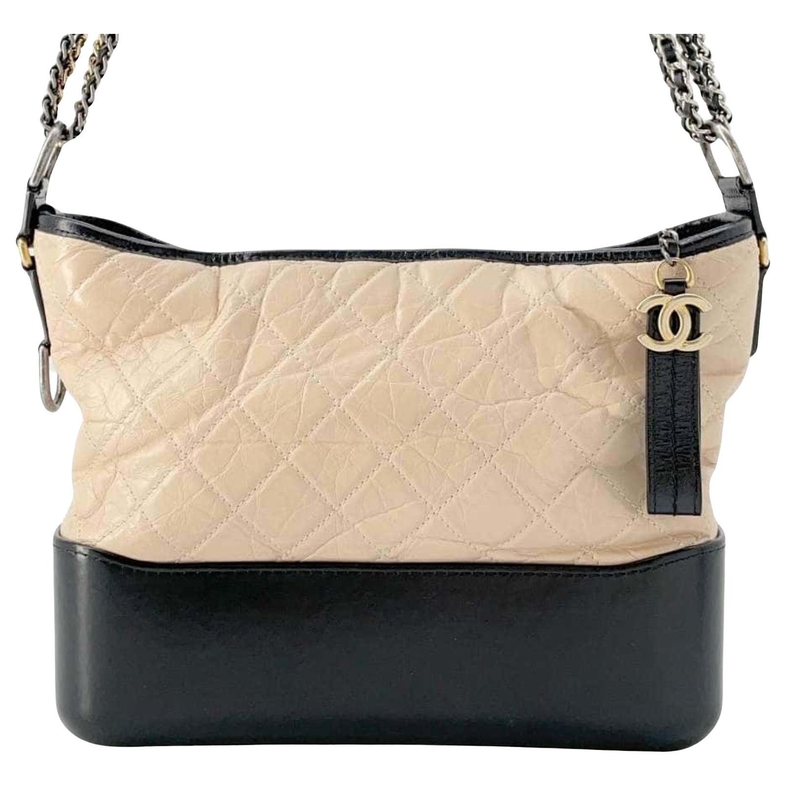Chanel Gabrielle Beige Leather ref.1770919 - Joli Closet