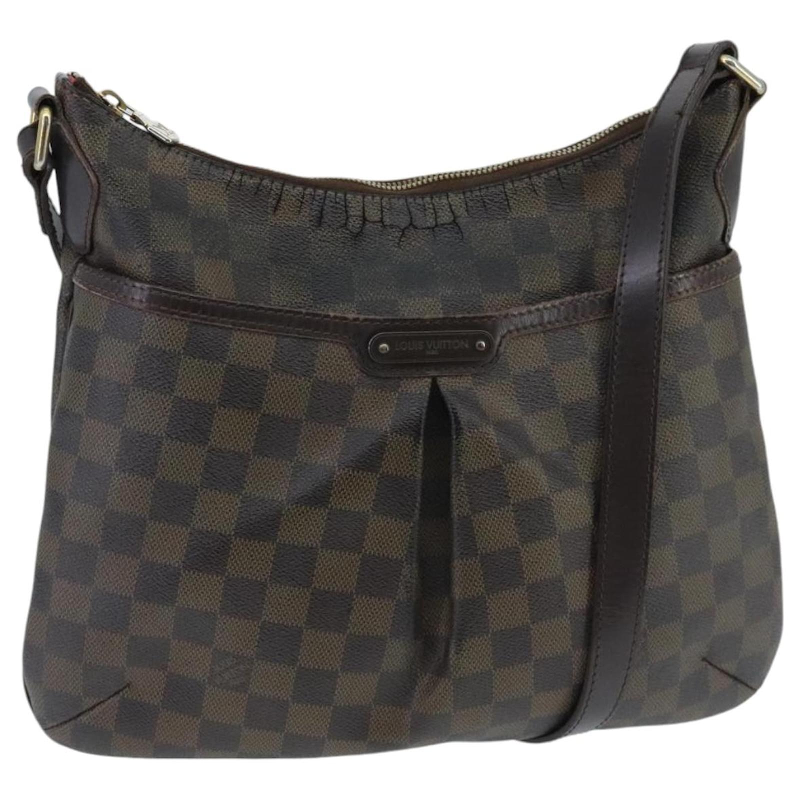 LOUIS VUITTON Schultertasche Damier Ebene Bloomsbury PM N42251 LV Auth 97357