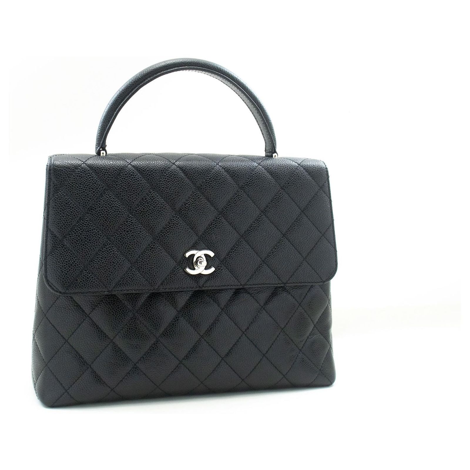 Chanel Kelly Black Leather ref.1789843 - Joli Closet